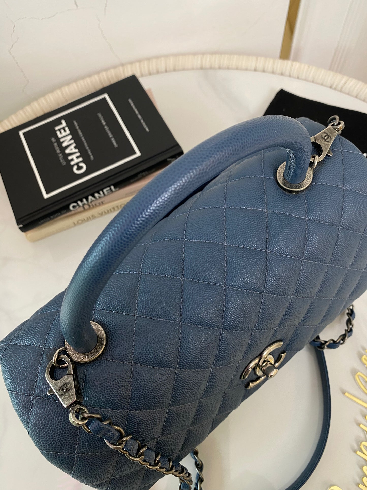 C Coco Medium Blue w/ Ruthenium Hardware