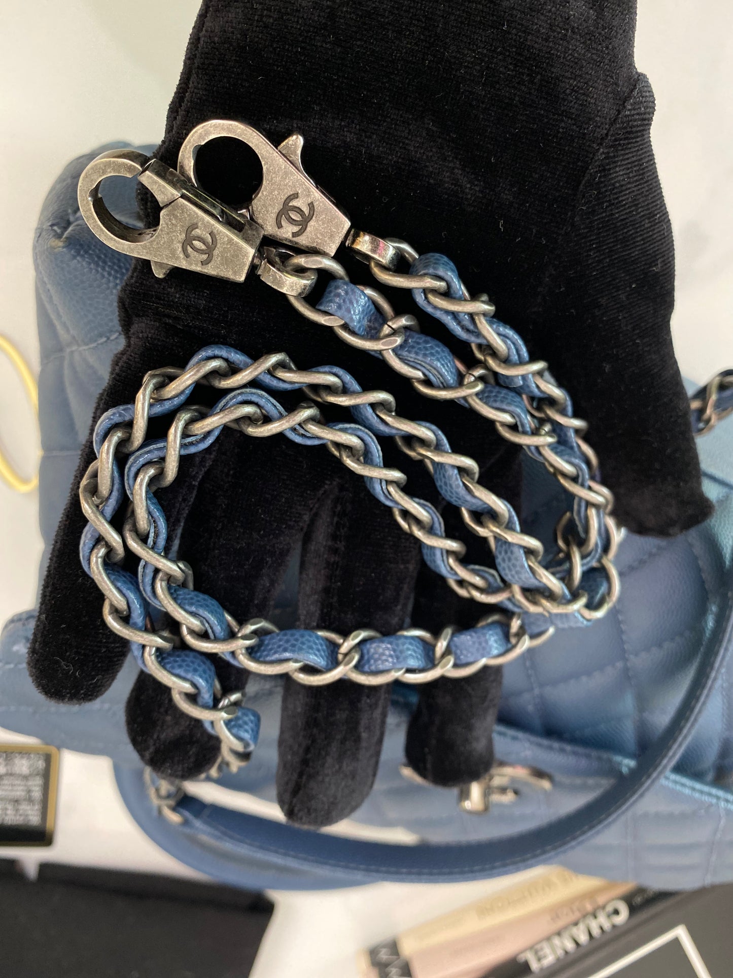 C Coco Medium Blue w/ Ruthenium Hardware