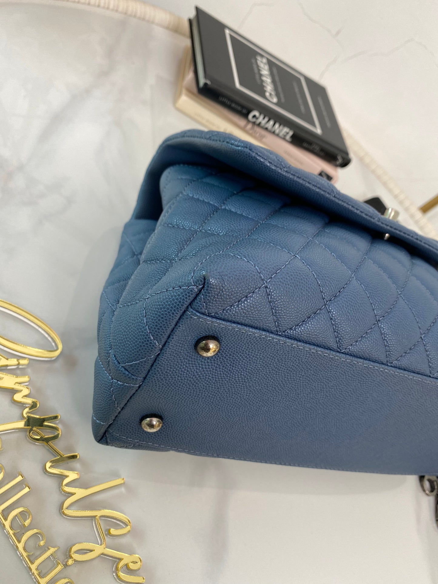 C Coco Medium Blue w/ Ruthenium Hardware