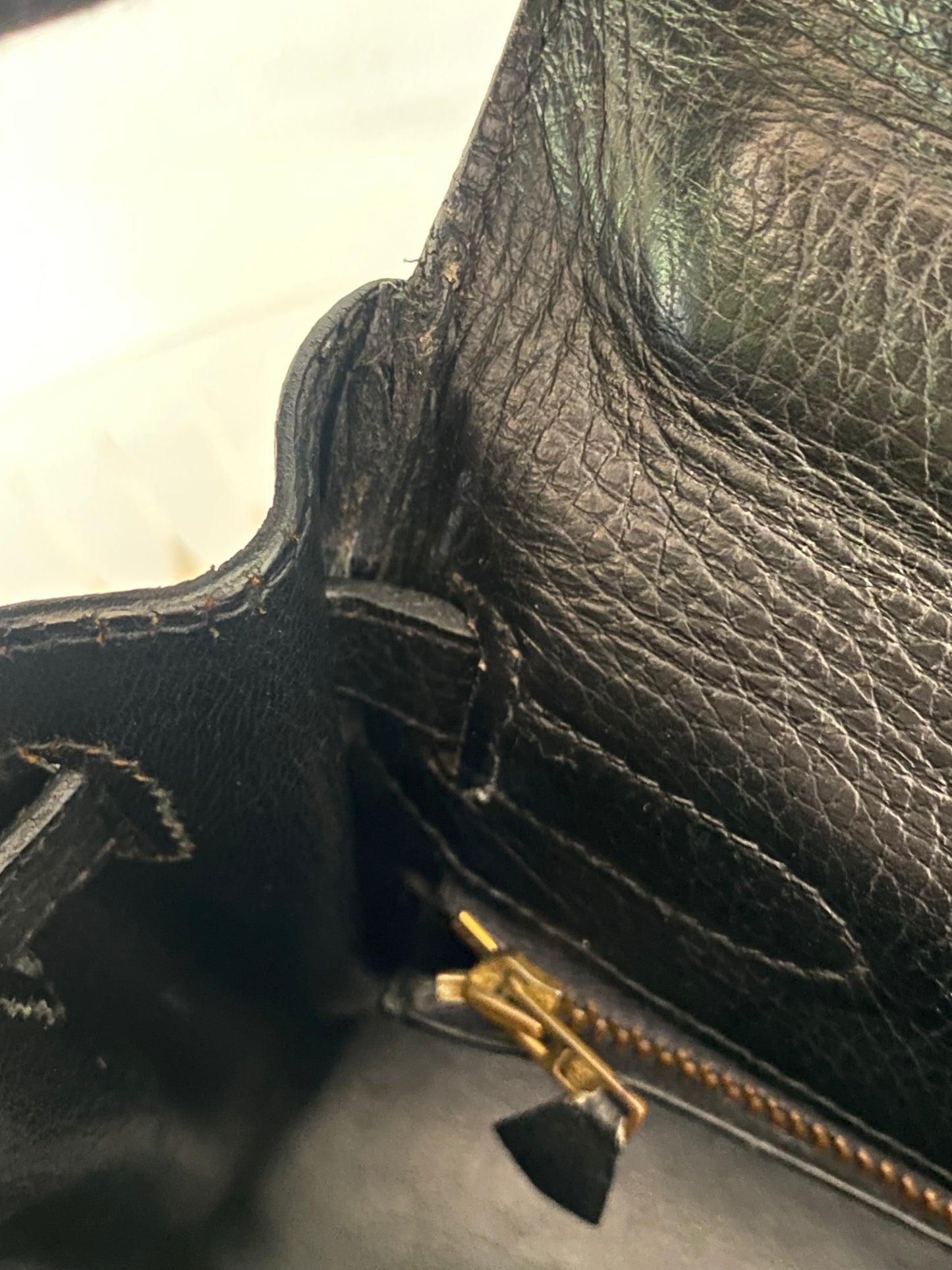Hermes Kelly 32 Black GHW
