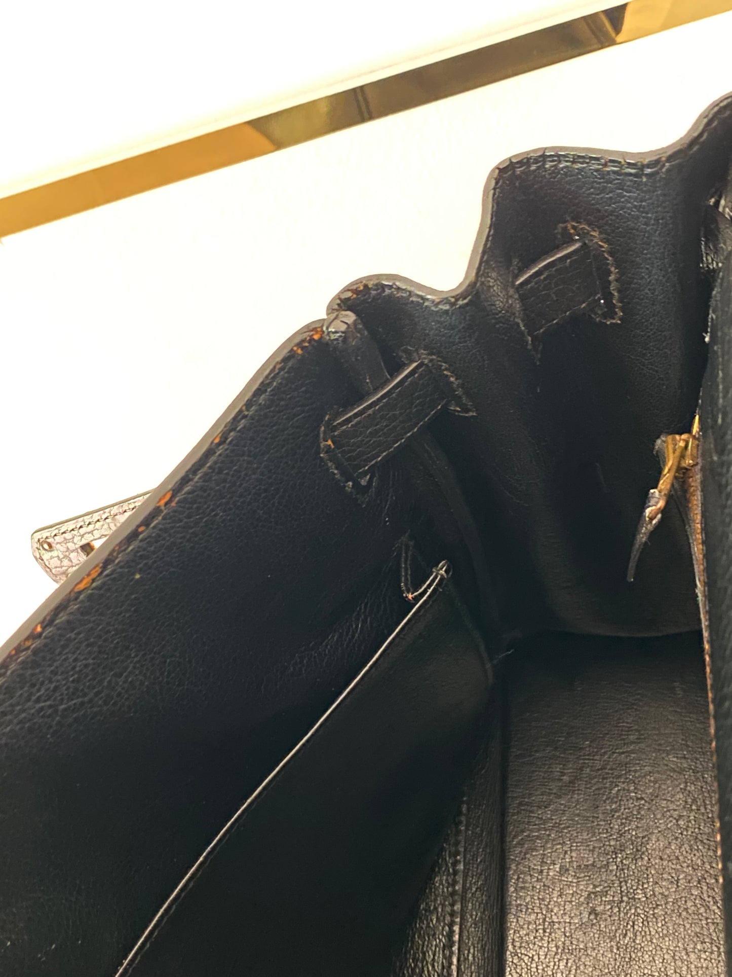 Hermes Kelly 32 Black GHW