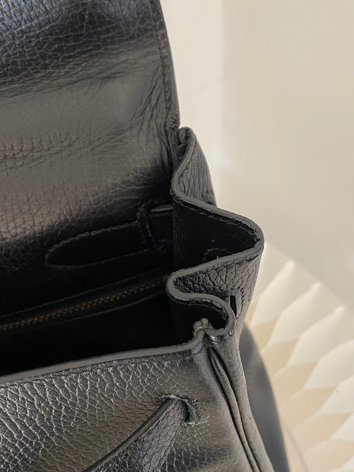 Hermes Kelly 32 Black GHW