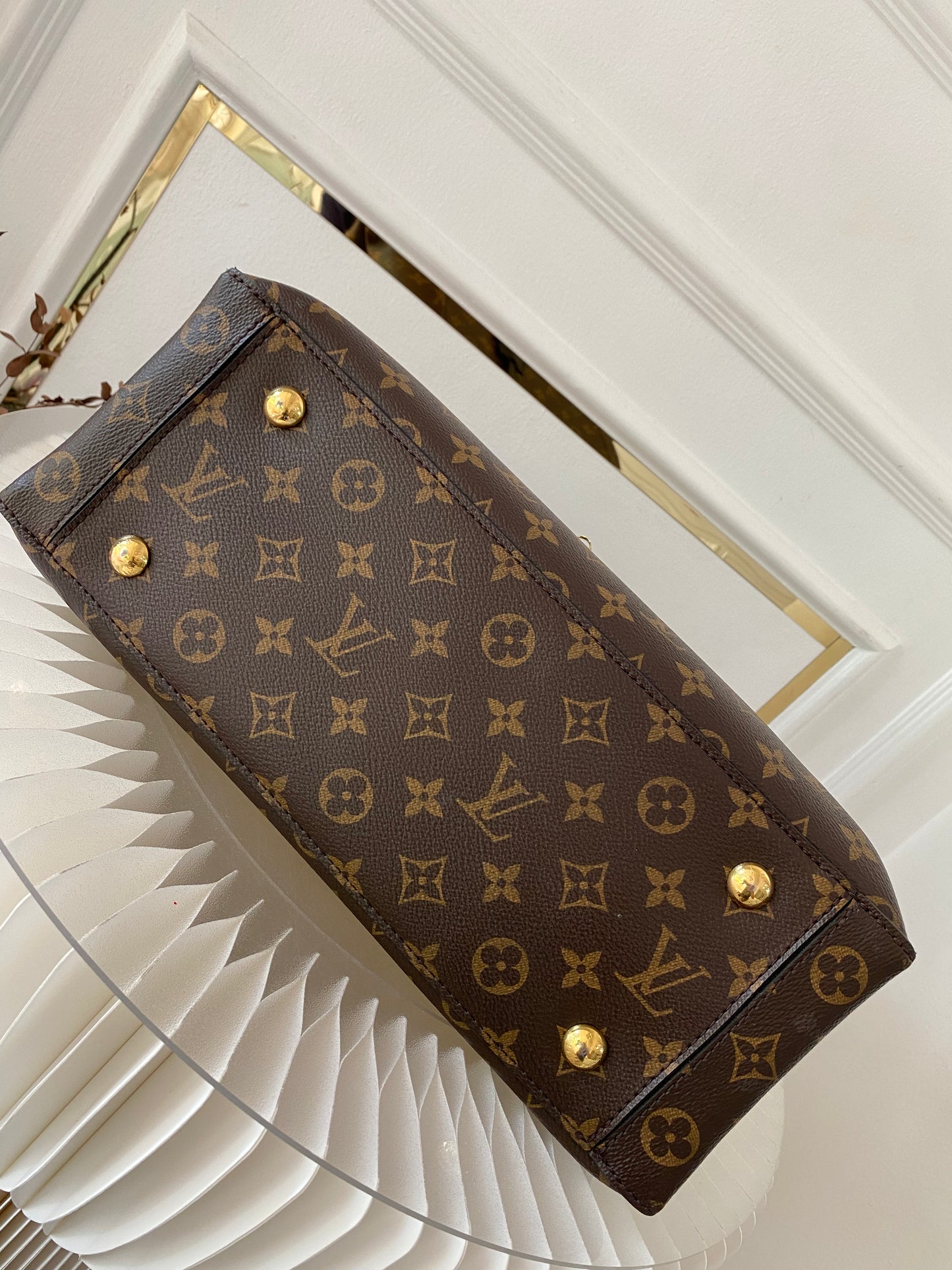 Louis Vuitton Mono Flower Tote Bag