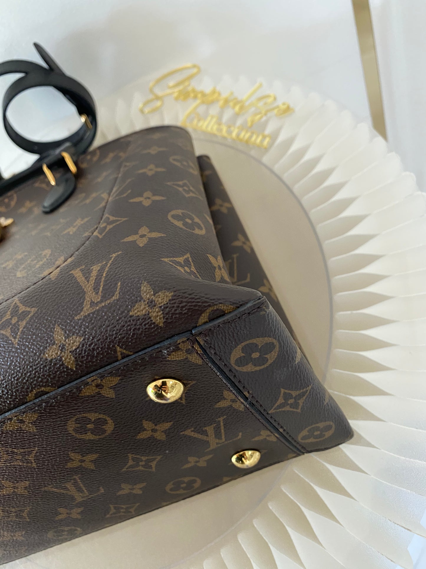 Louis Vuitton Mono Flower Tote Bag
