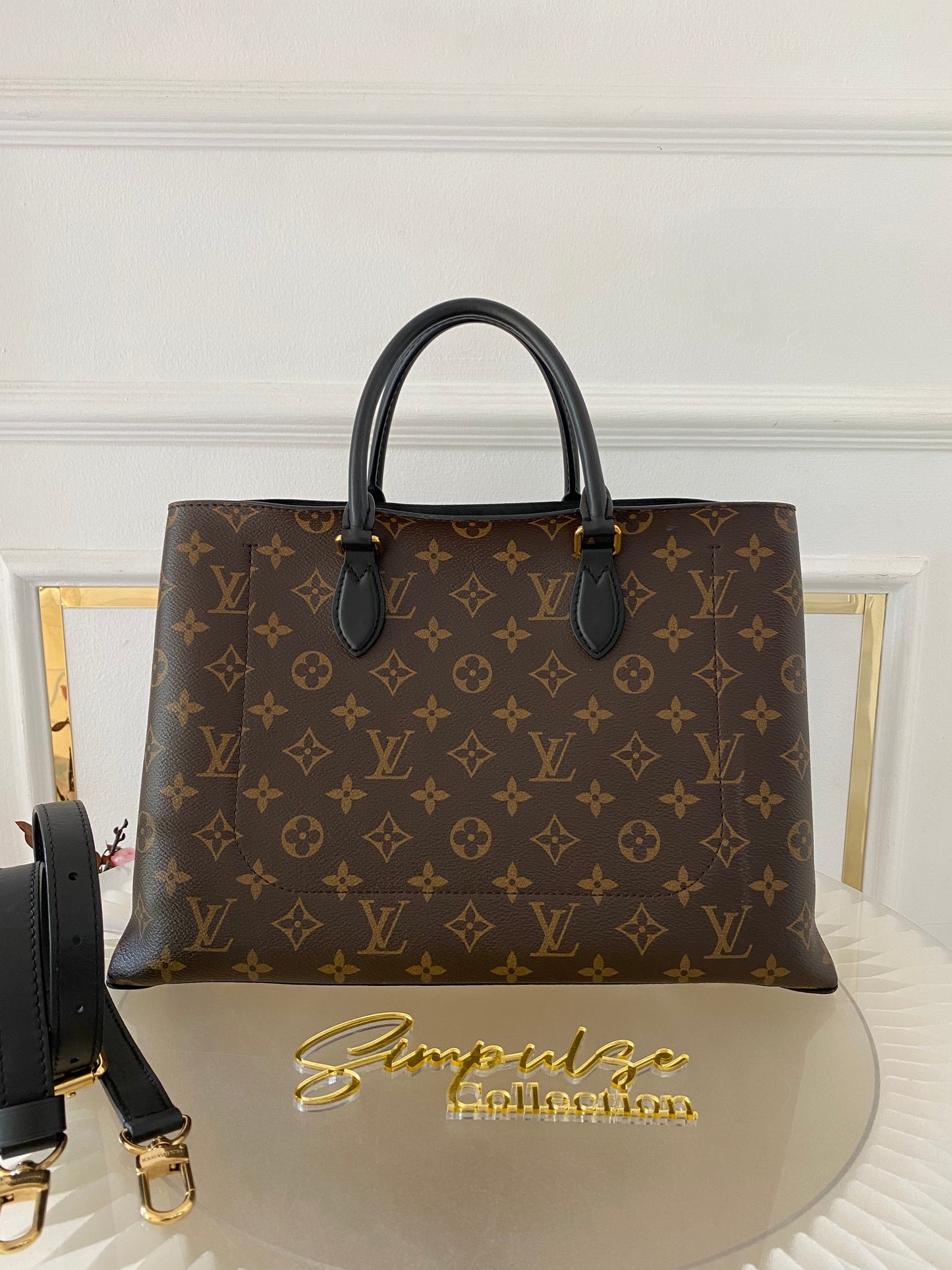 Louis Vuitton Mono Flower Tote Bag