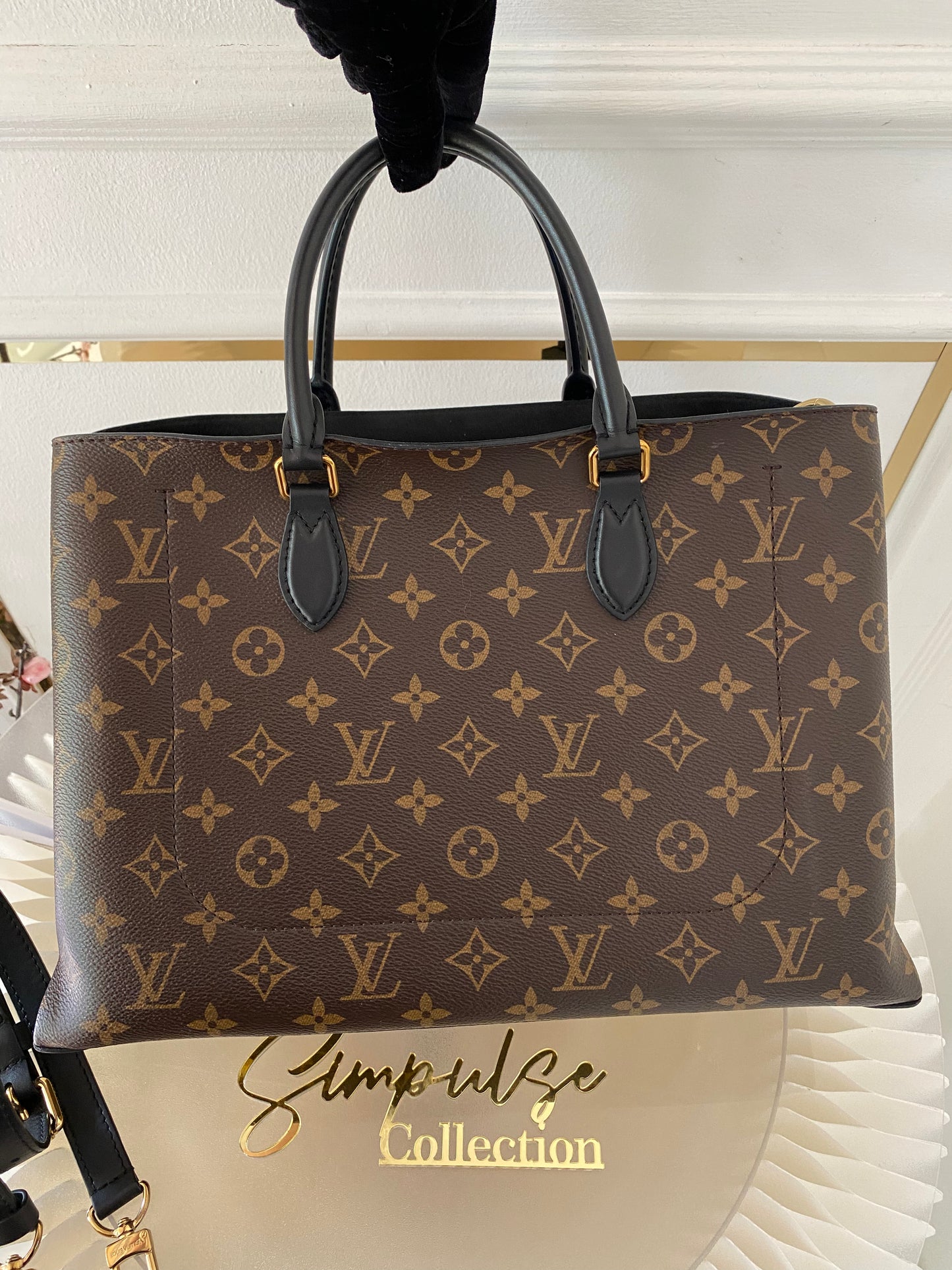 Louis Vuitton Mono Flower Tote Bag