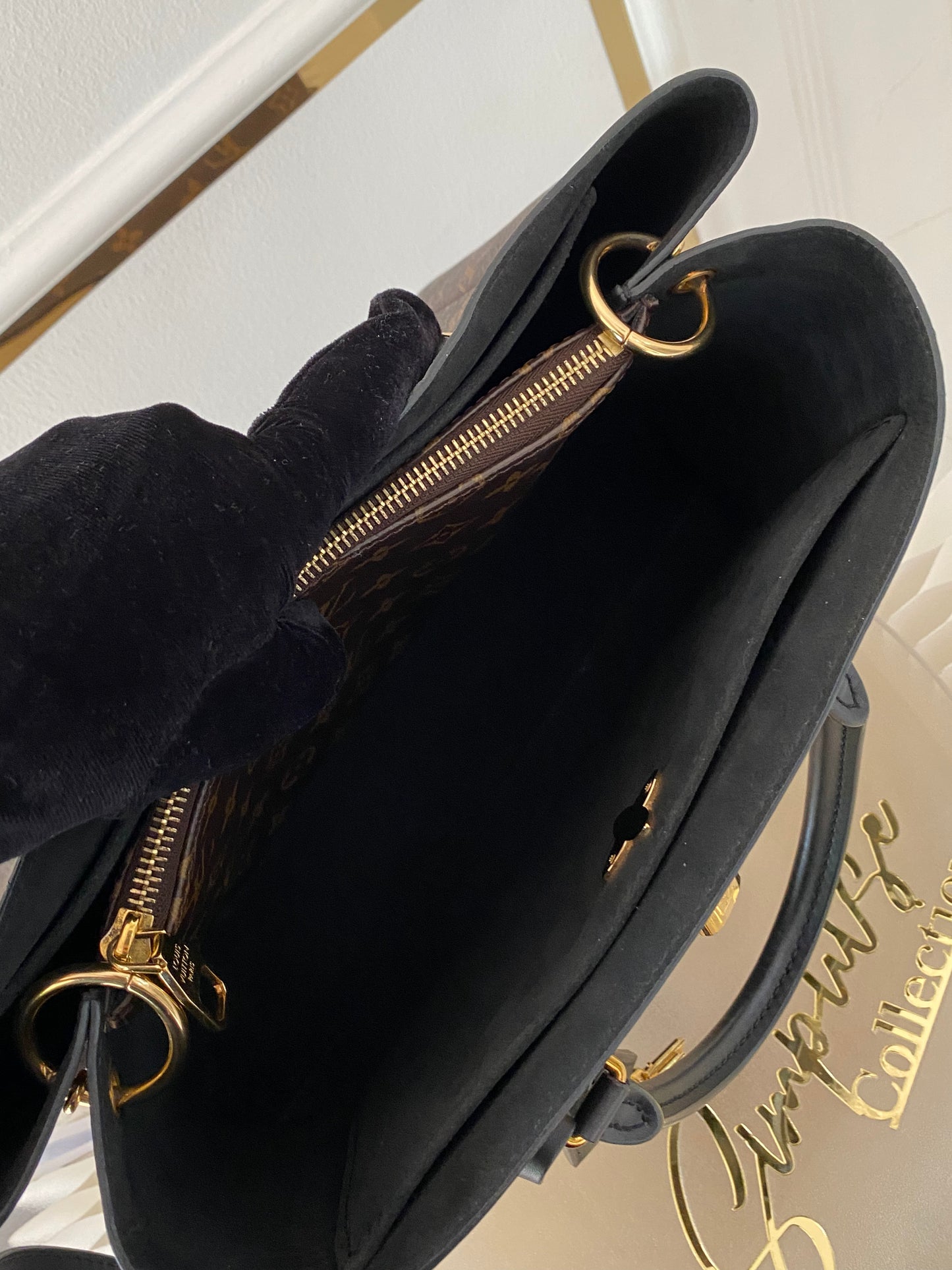 Louis Vuitton Mono Flower Tote Bag