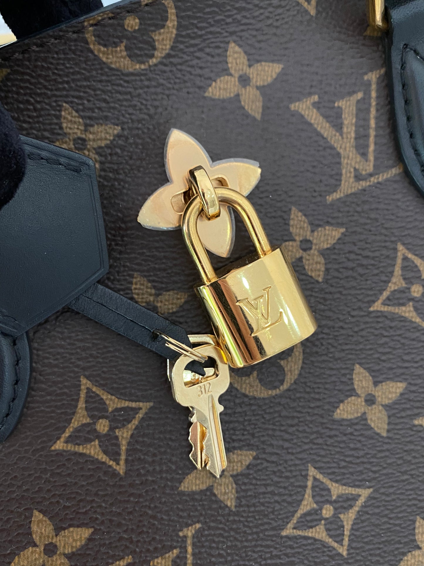 Louis Vuitton Mono Flower Tote Bag