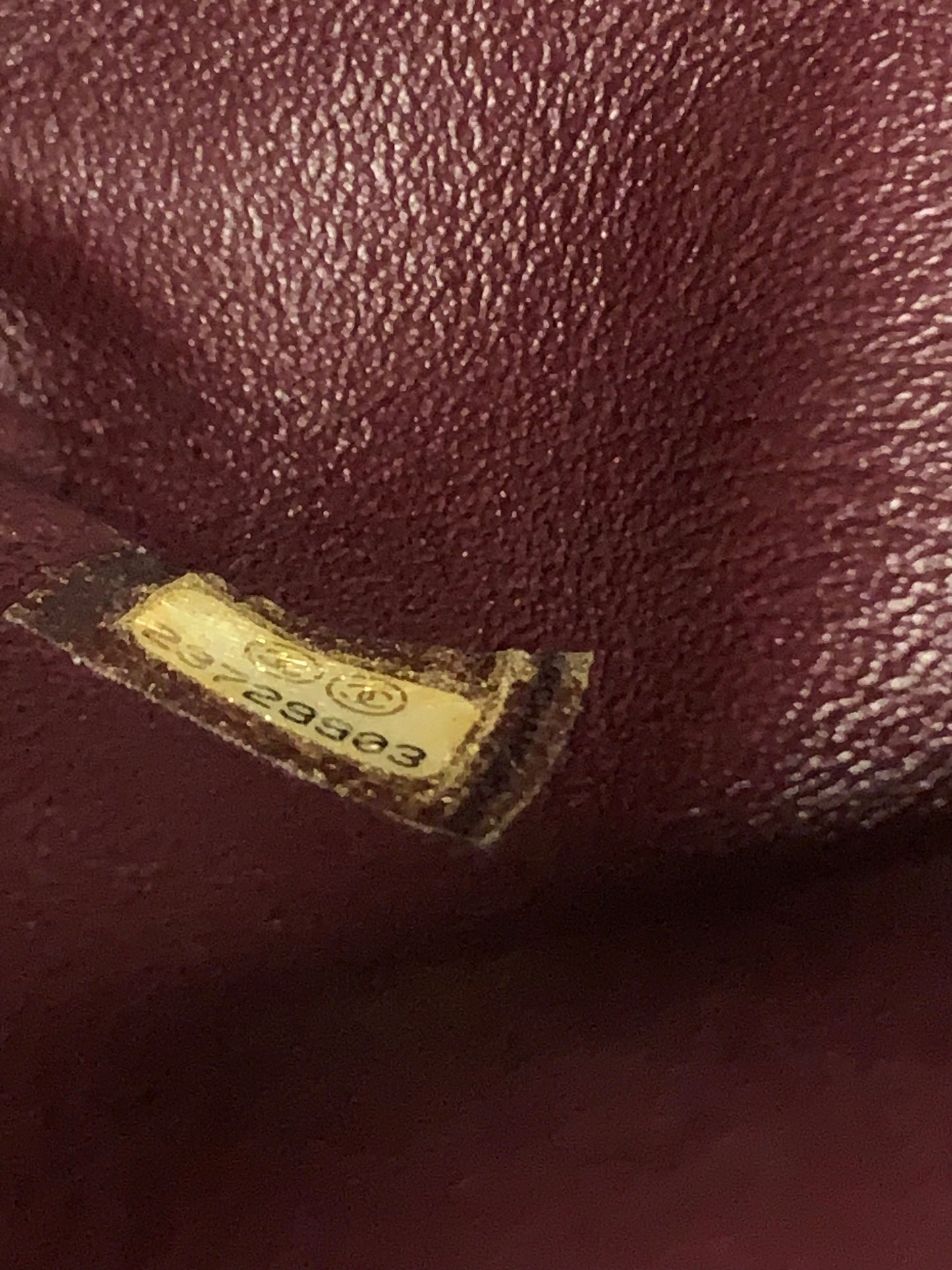 C Coco Small in Burgandy