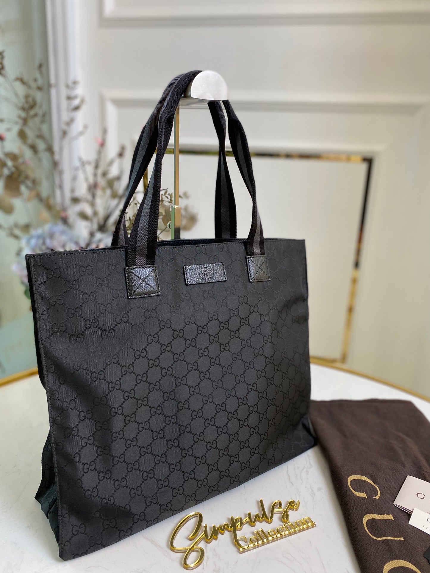 GG Nylon Tote Bag