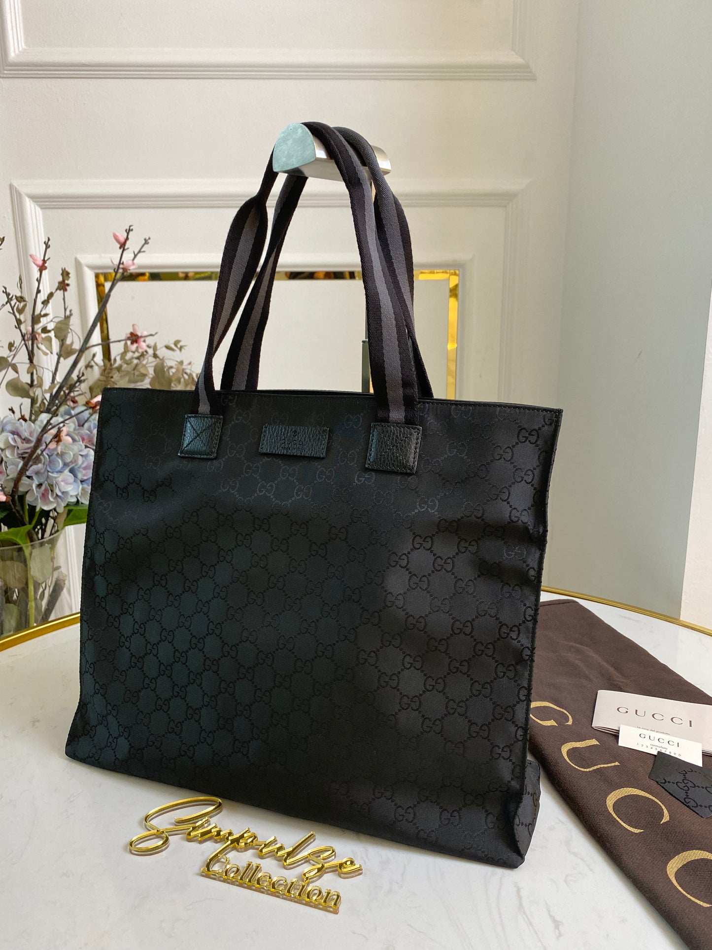 GG Nylon Tote Bag