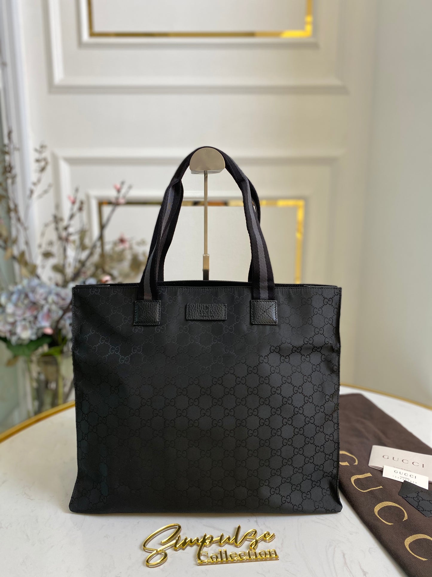 GG Nylon Tote Bag