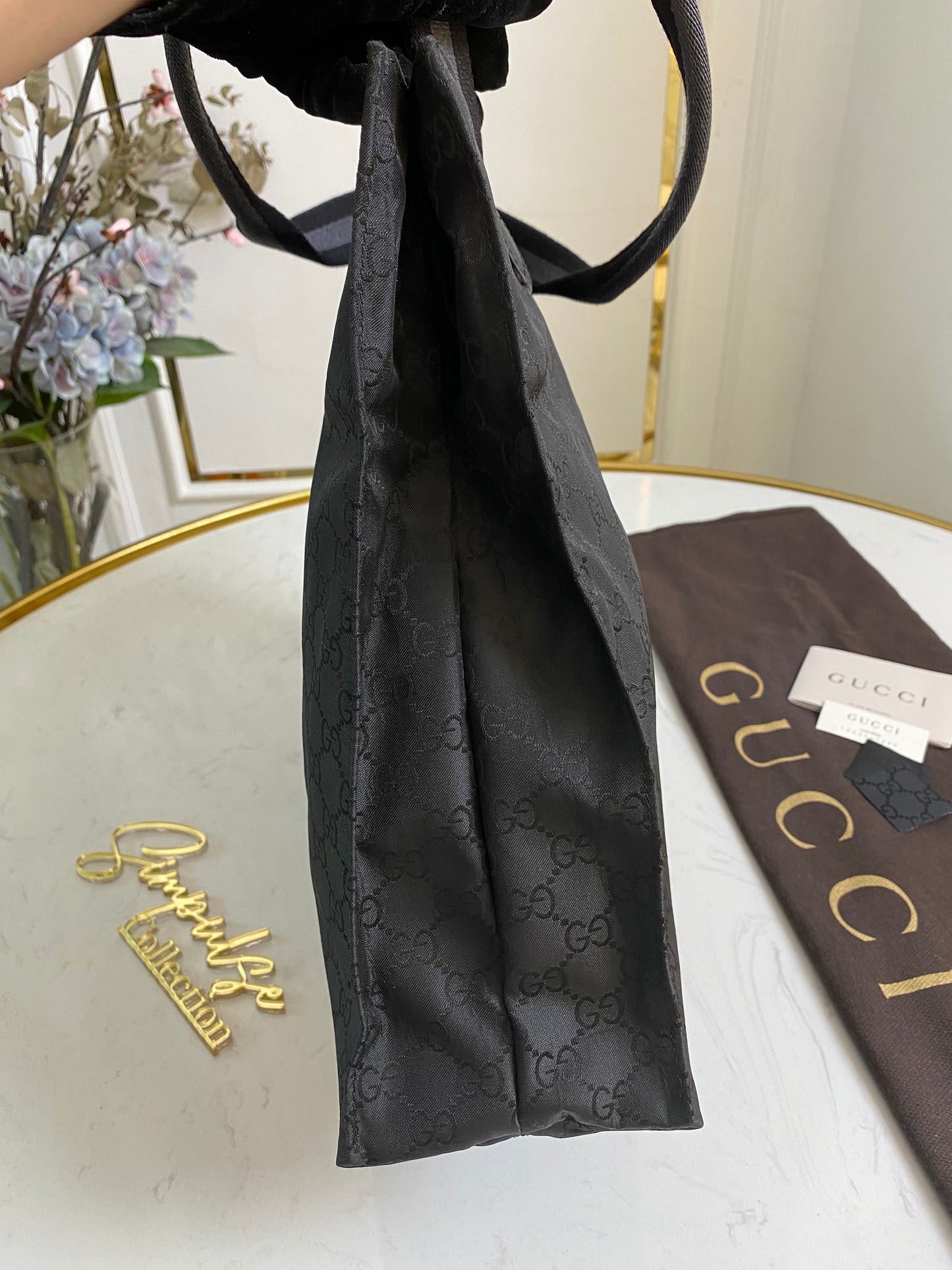 GG Nylon Tote Bag