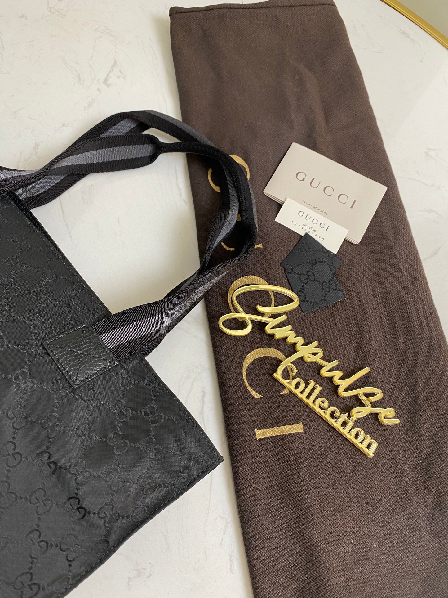 GG Nylon Tote Bag