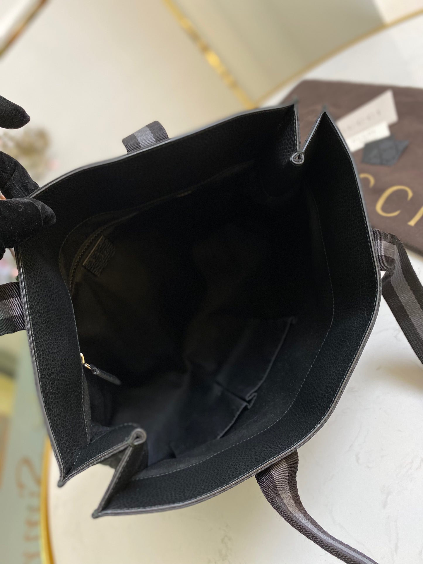 GG Nylon Tote Bag