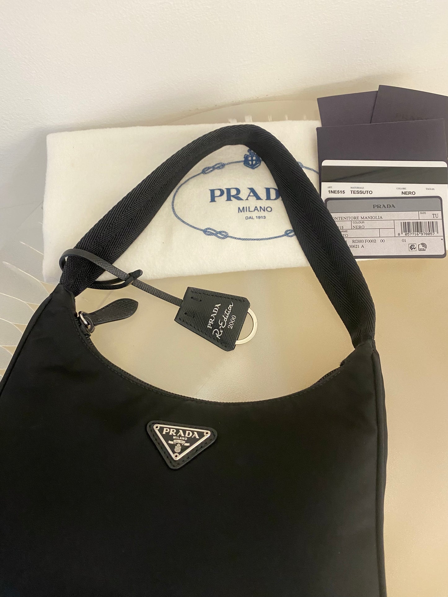 PRADA Re-Edition Nylon Black