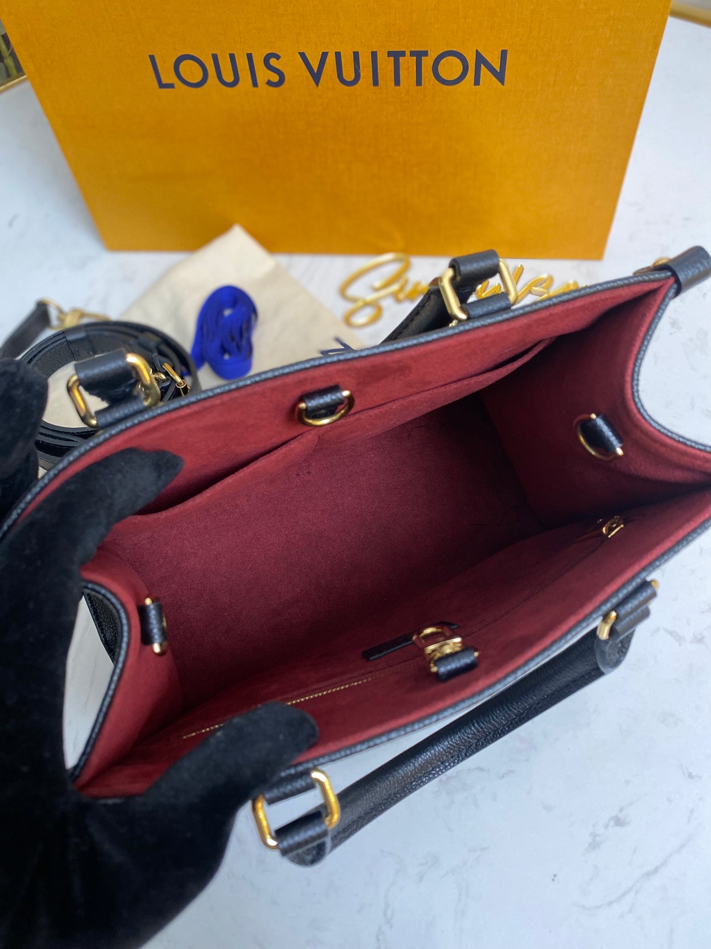 Louis Vuitton Otg Empriente Bicolor Pm Size