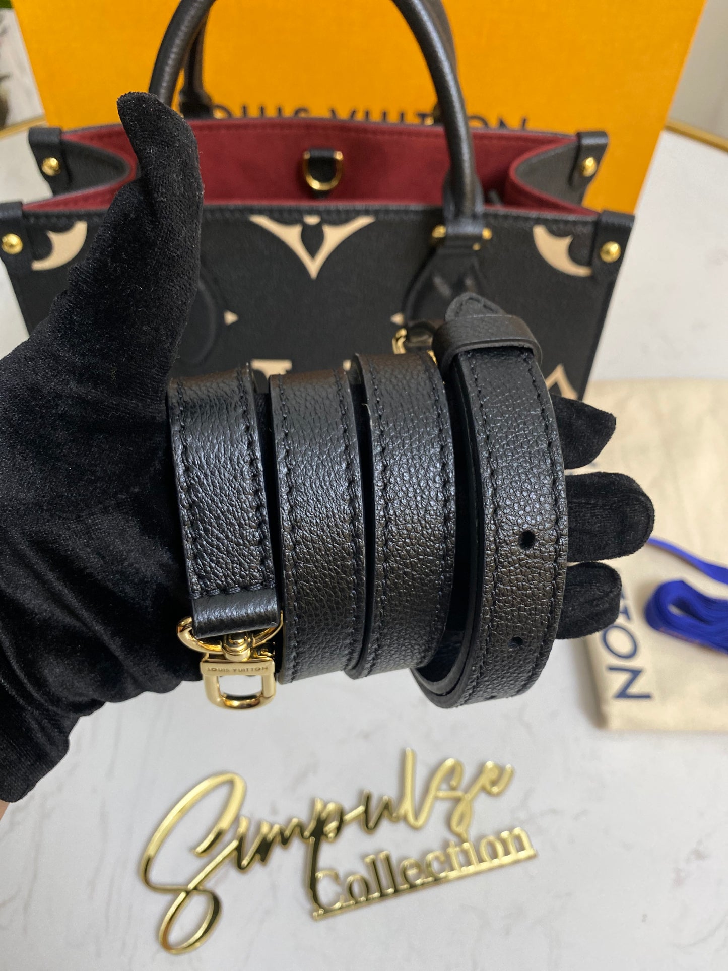 Louis Vuitton Otg Empriente Bicolor Pm Size