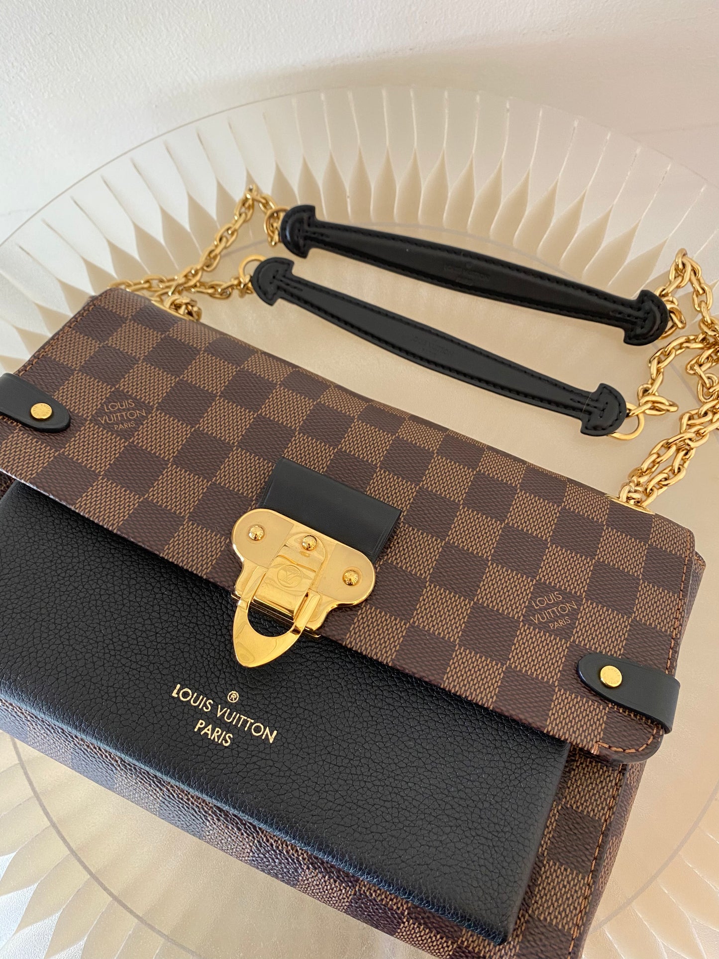 LOUIS VUITTON Vavin Damier Ebene Pm Bag