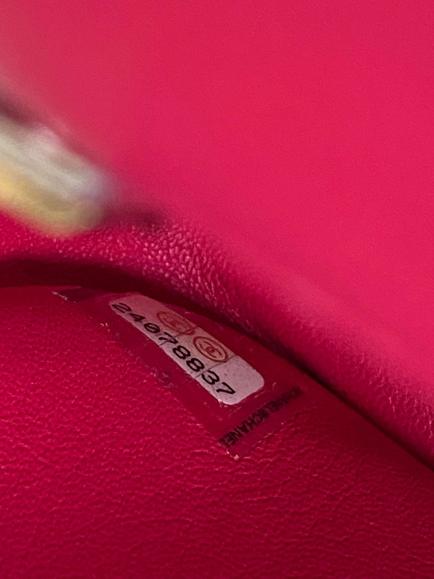 Chanel Small Lambskin Carry Chic Flap