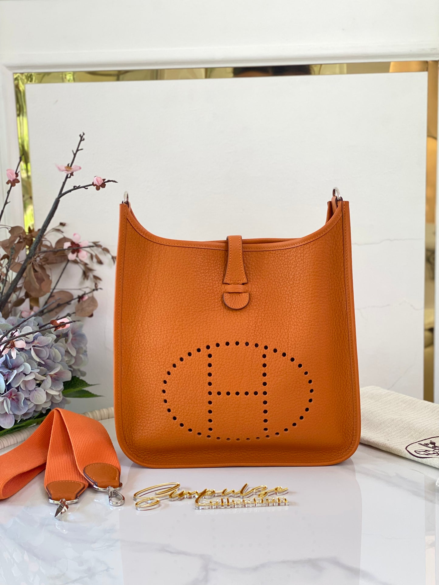 H Evelyne Orange Pm