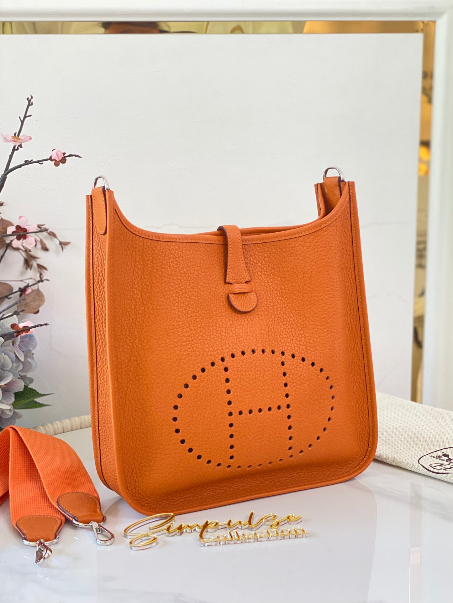 H Evelyne Orange Pm