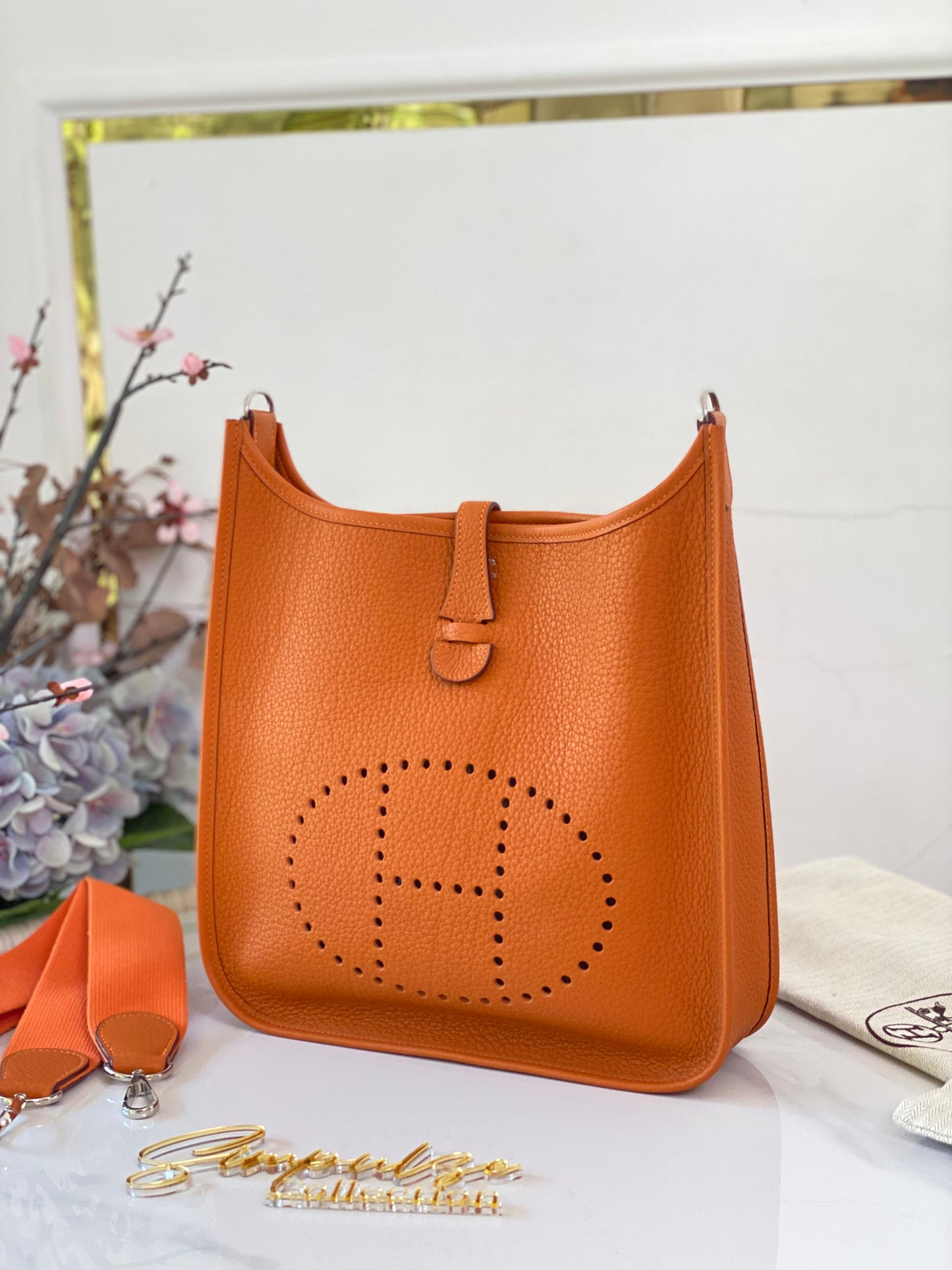 H Evelyne Orange Pm