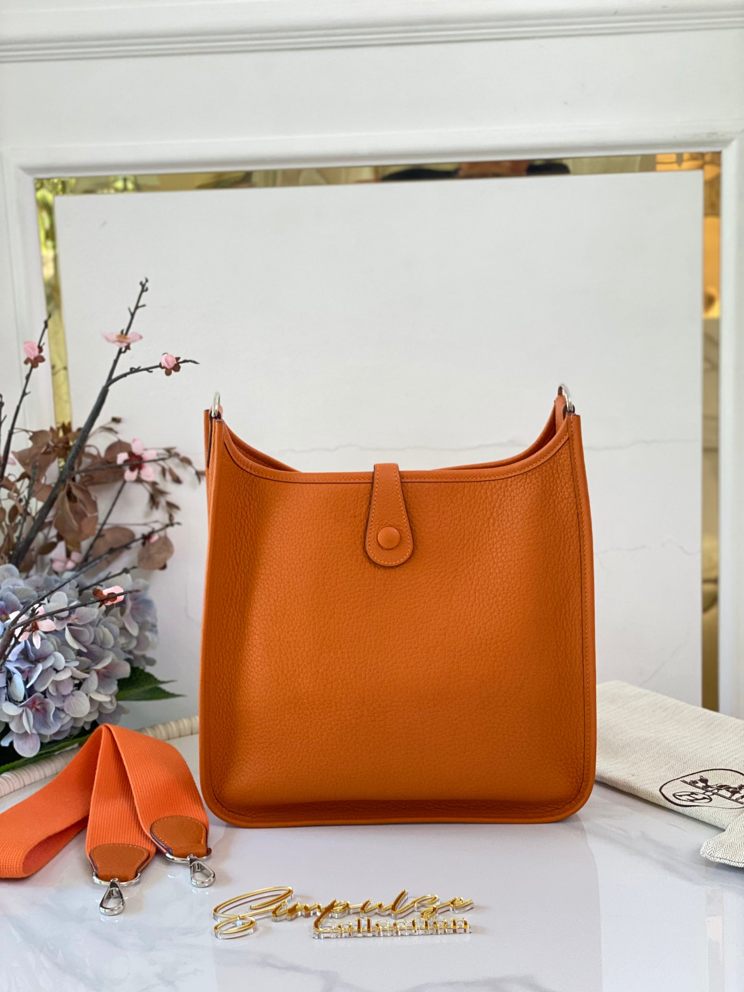 H Evelyne Orange Pm