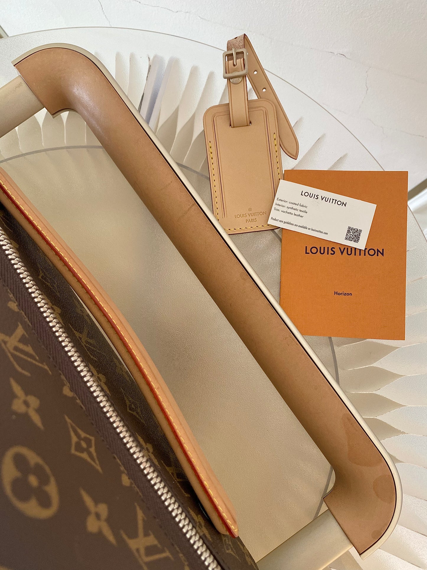 LOUIS VUITTON Horizon 55 Mono Rolling Suitcase