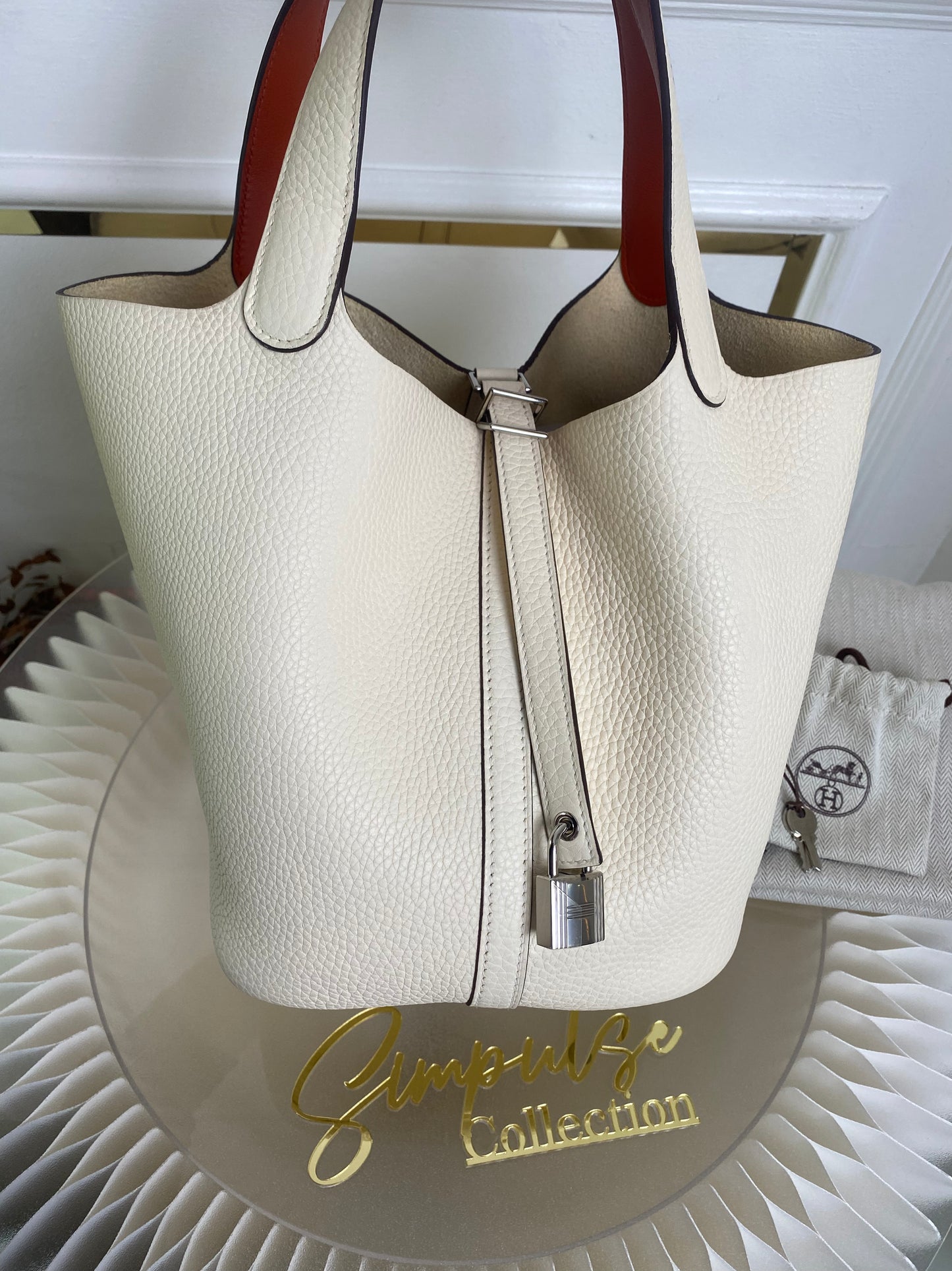 Hermes Picotin 22 Nata PHW