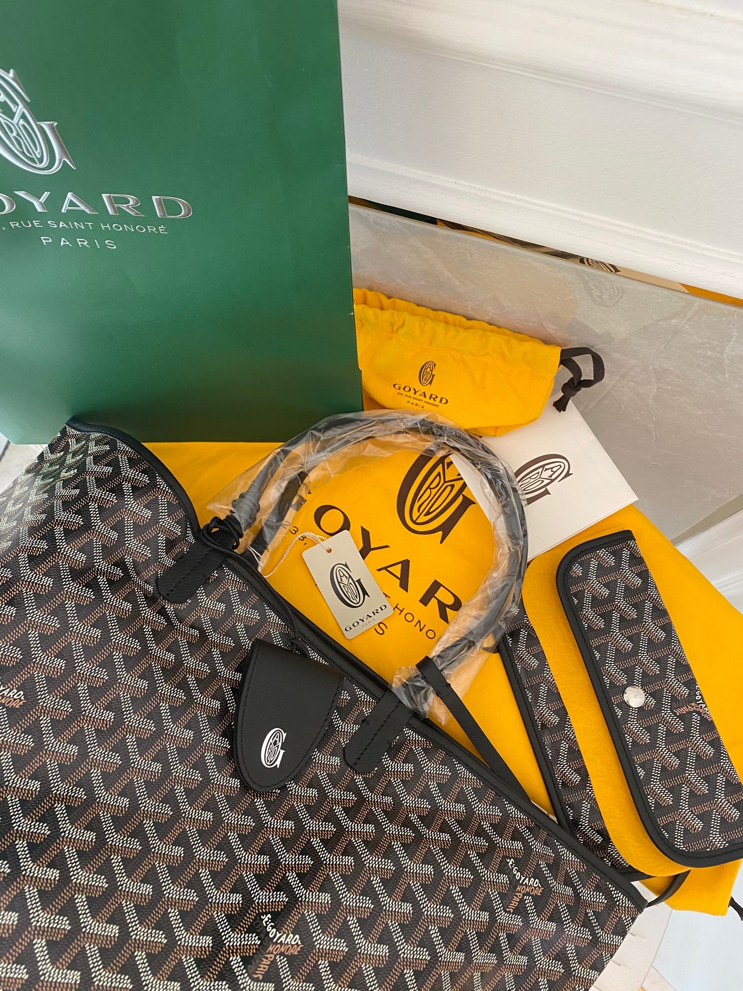 Goyard St.Louis Pm size blck