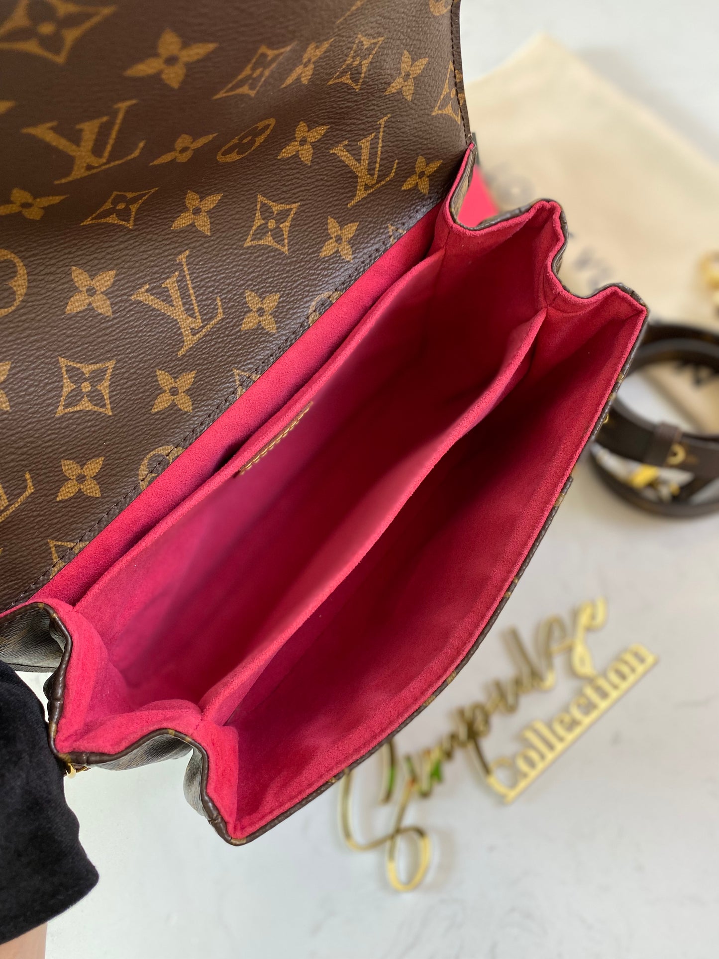 Louis Vuitton Monogram Patches Pochette Metis