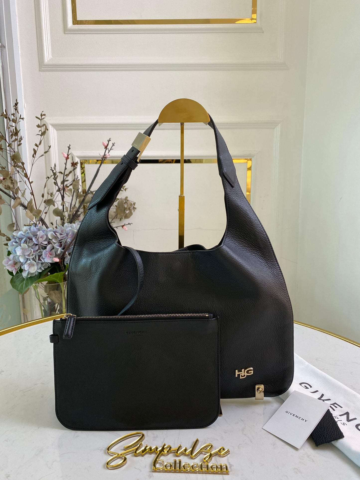 HDG Leather Hobo Bag