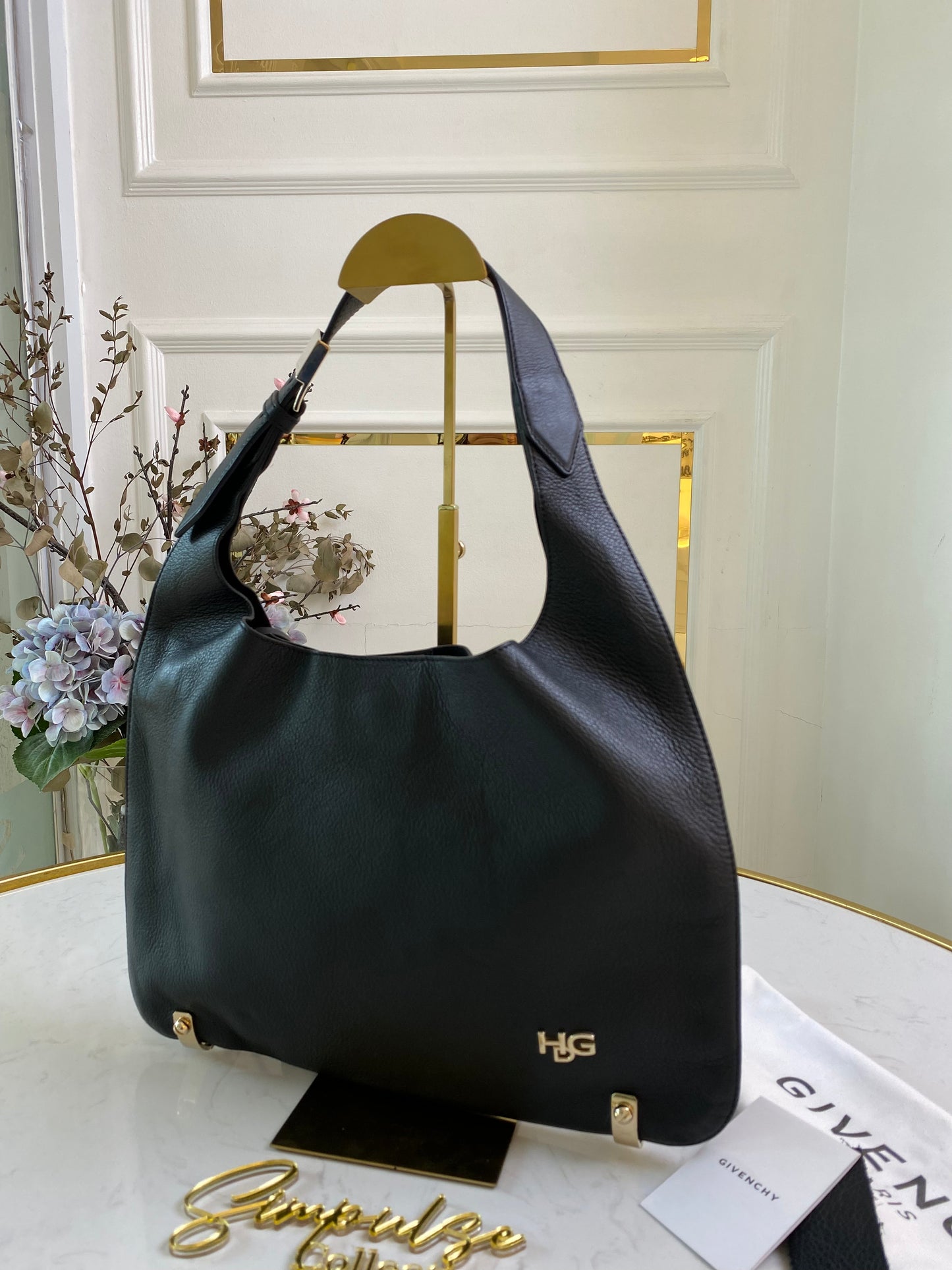 HDG Leather Hobo Bag