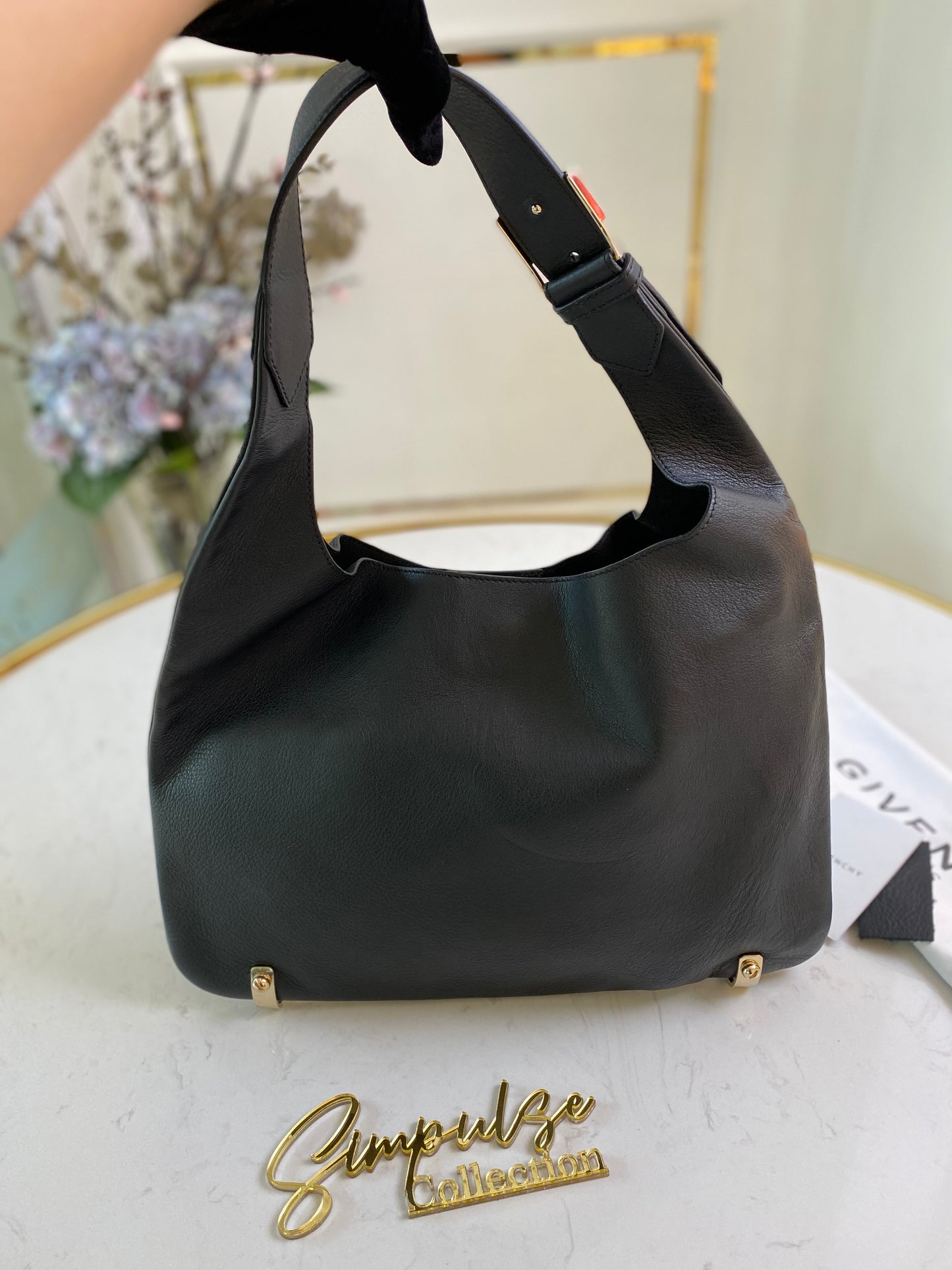 HDG Leather Hobo Bag