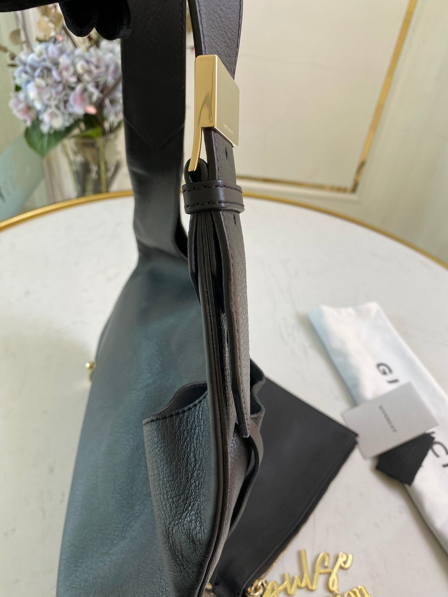 HDG Leather Hobo Bag