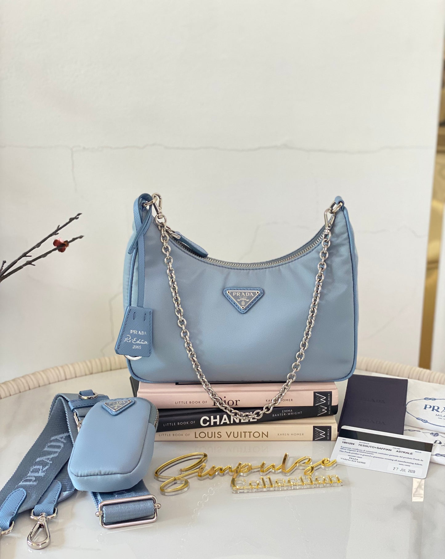 P Re-edition Nylon Shoulder Bag