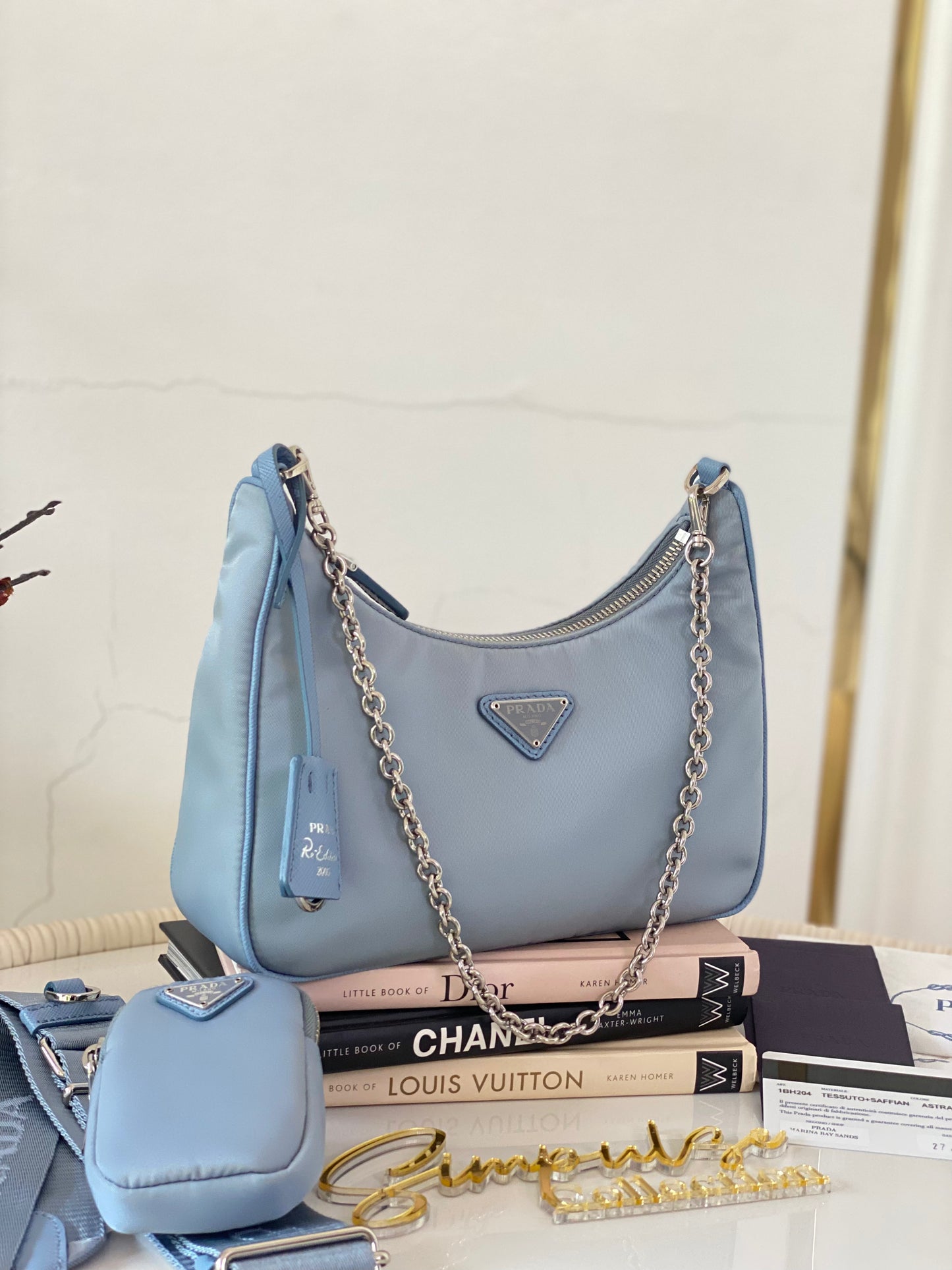 P Re-edition Nylon Shoulder Bag