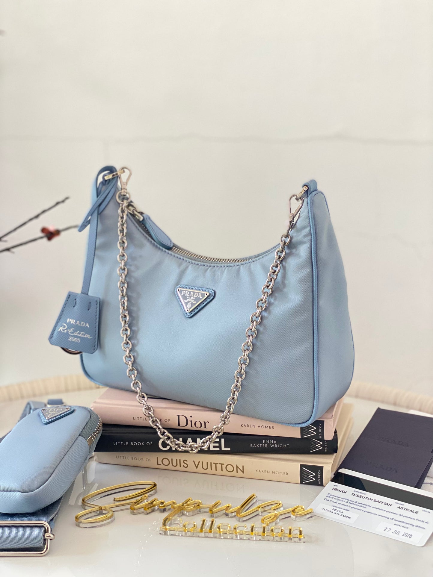 P Re-edition Nylon Shoulder Bag