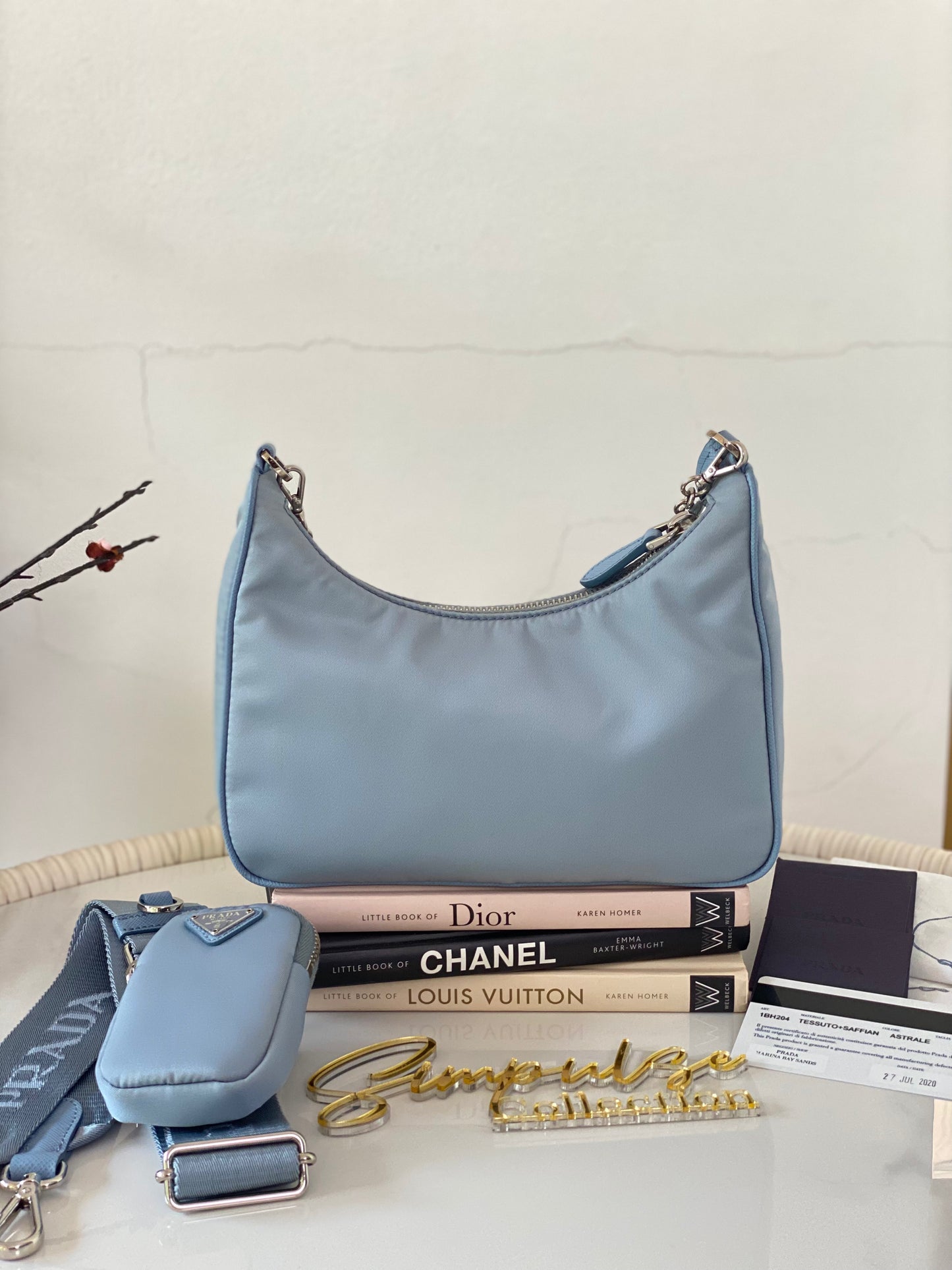 P Re-edition Nylon Shoulder Bag