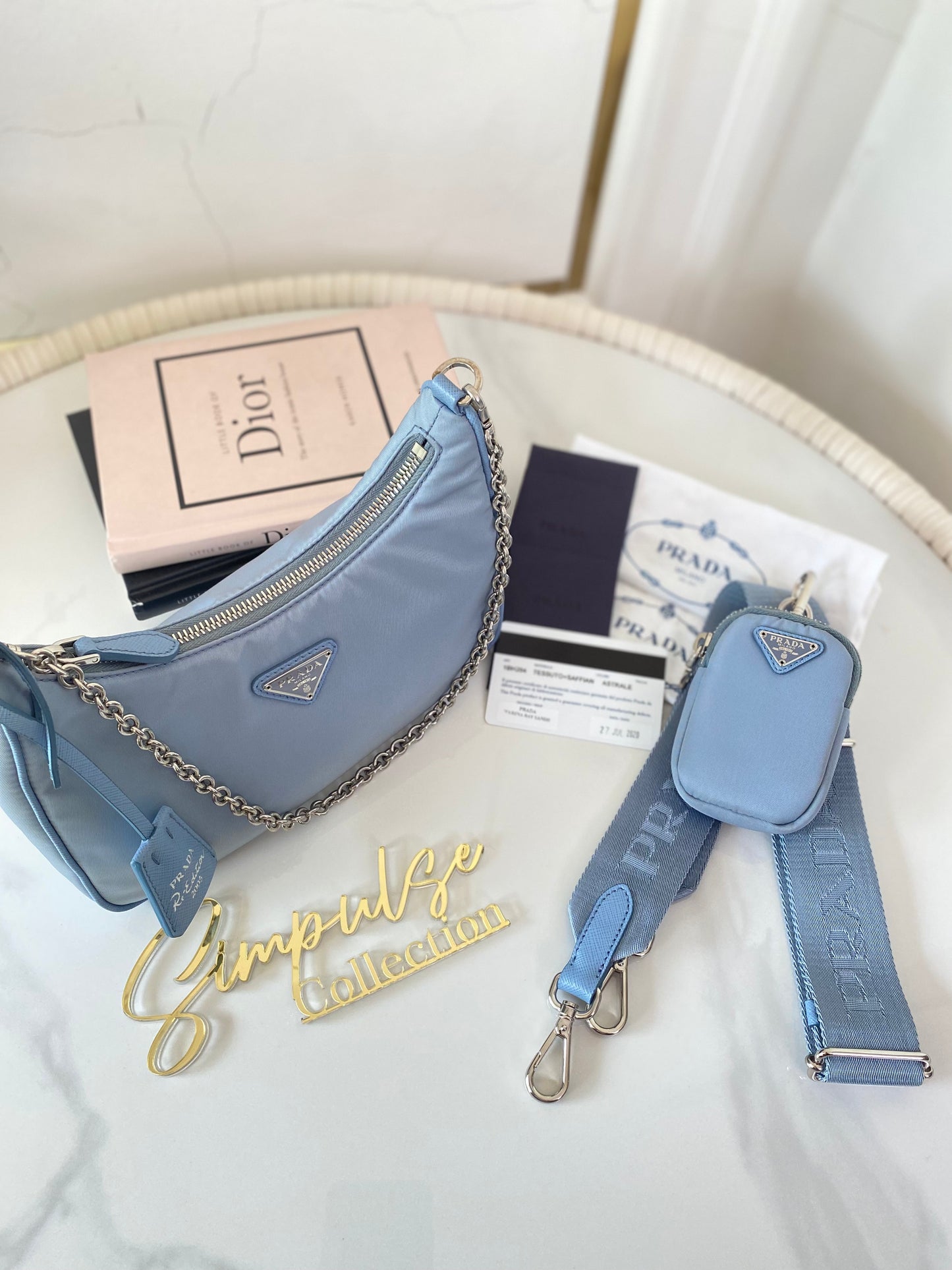 P Re-edition Nylon Shoulder Bag