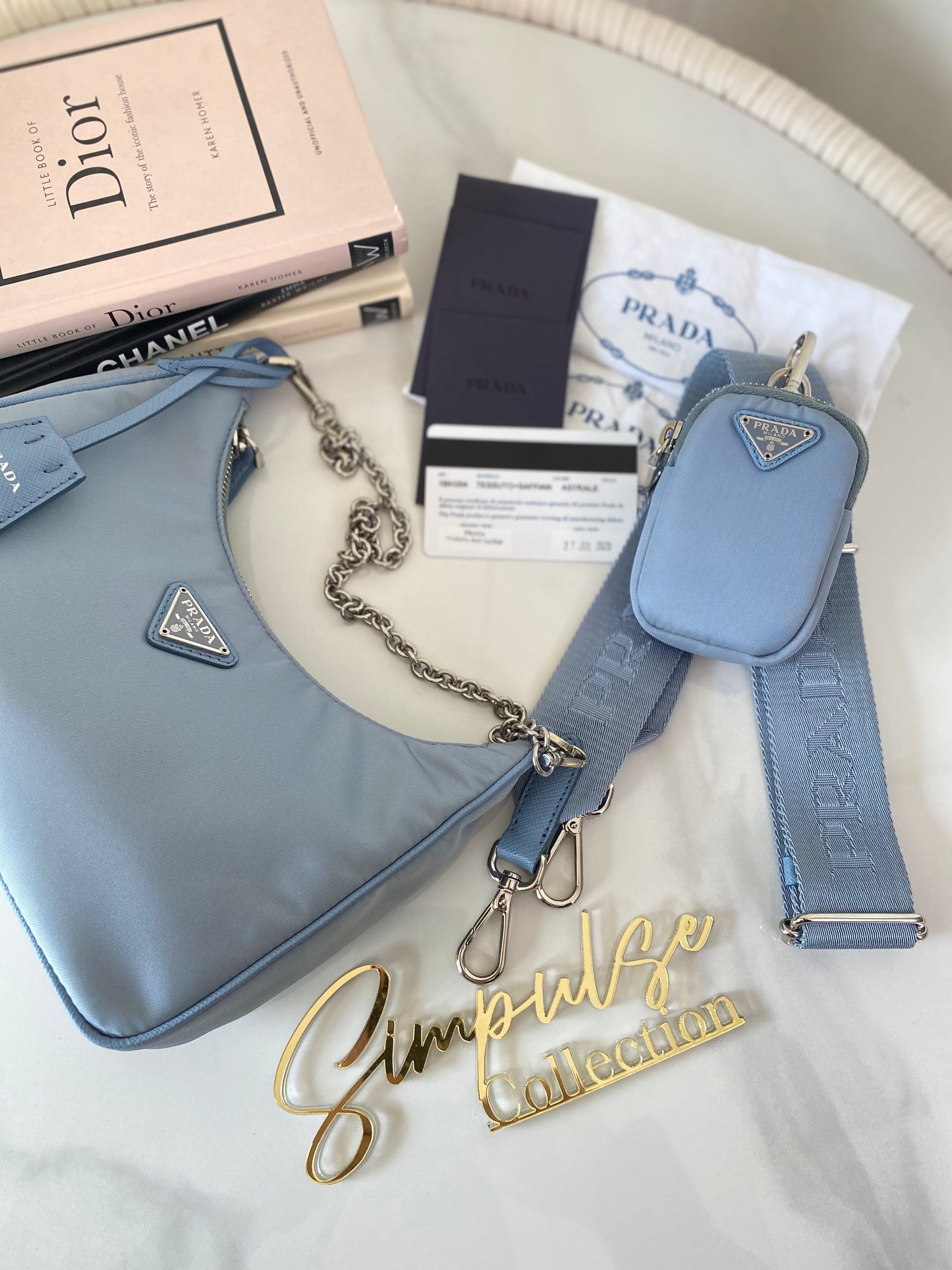 P Re-edition Nylon Shoulder Bag