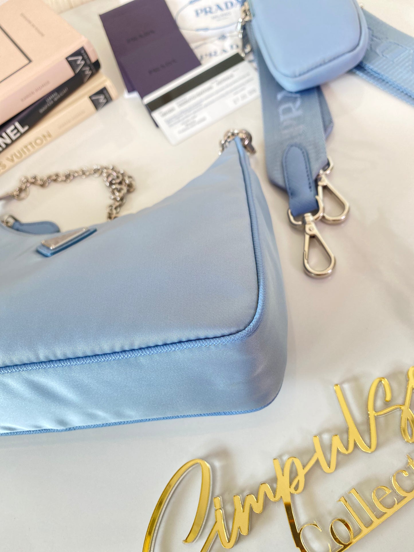 P Re-edition Nylon Shoulder Bag