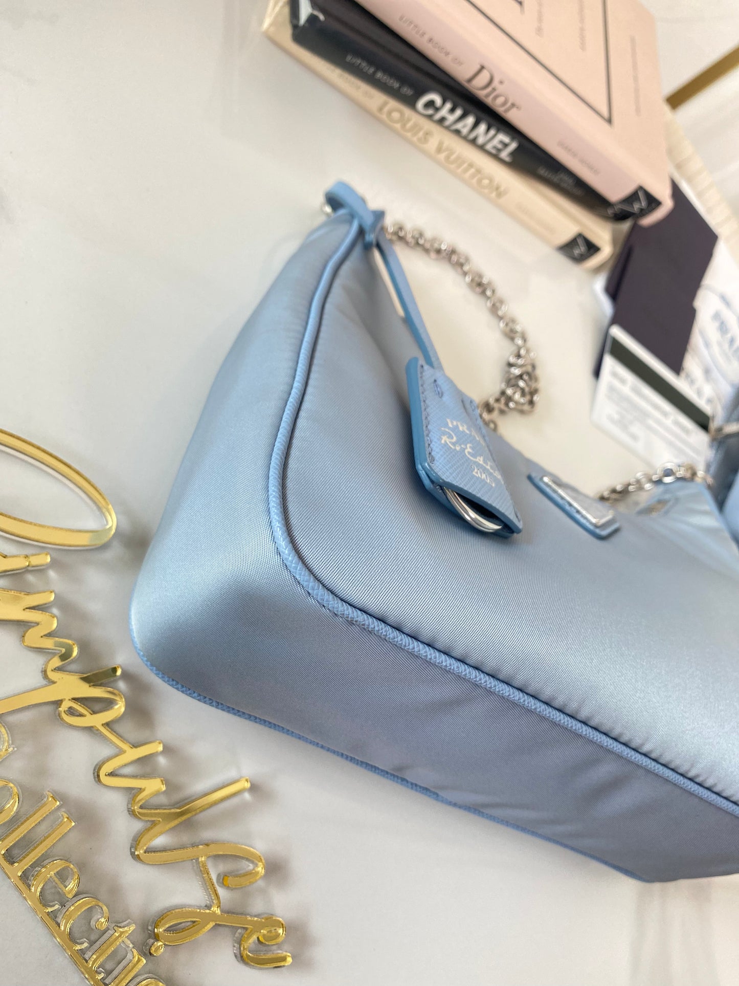 P Re-edition Nylon Shoulder Bag