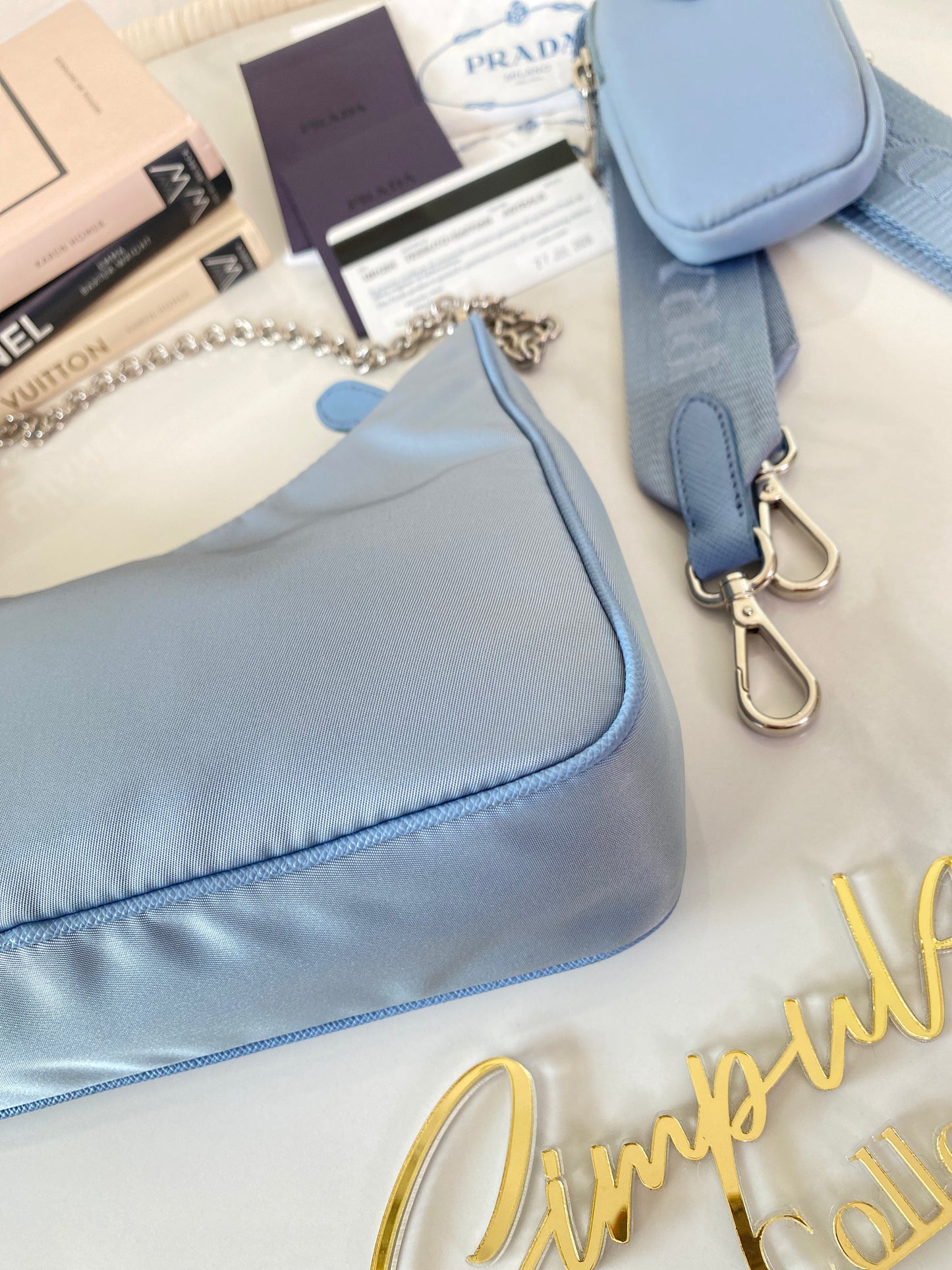 P Re-edition Nylon Shoulder Bag