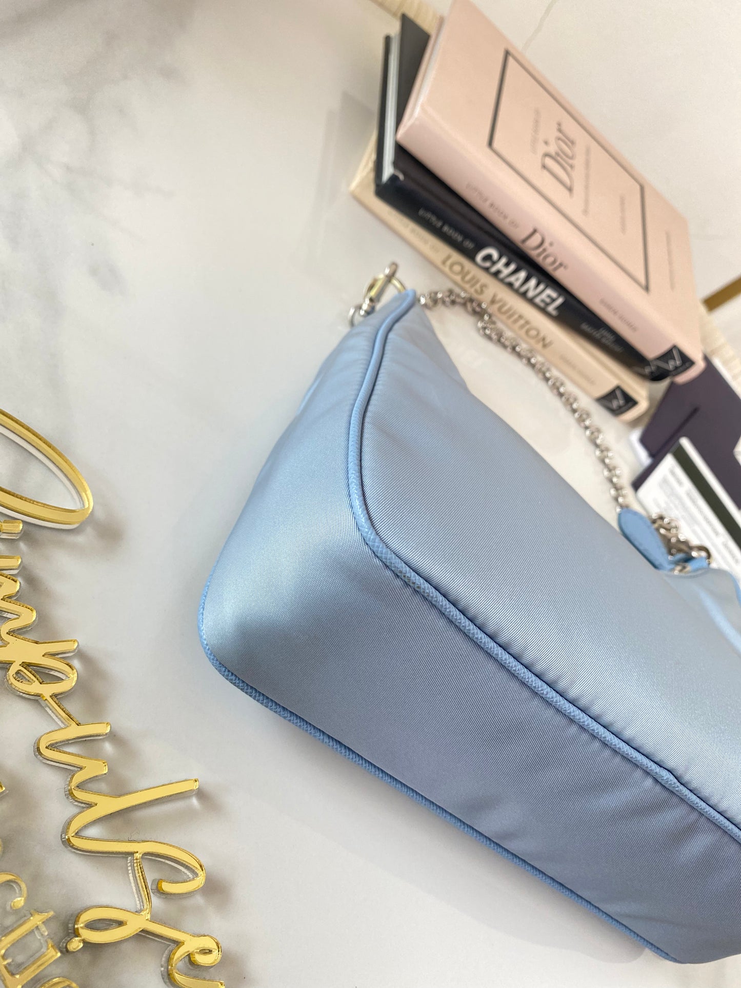 P Re-edition Nylon Shoulder Bag