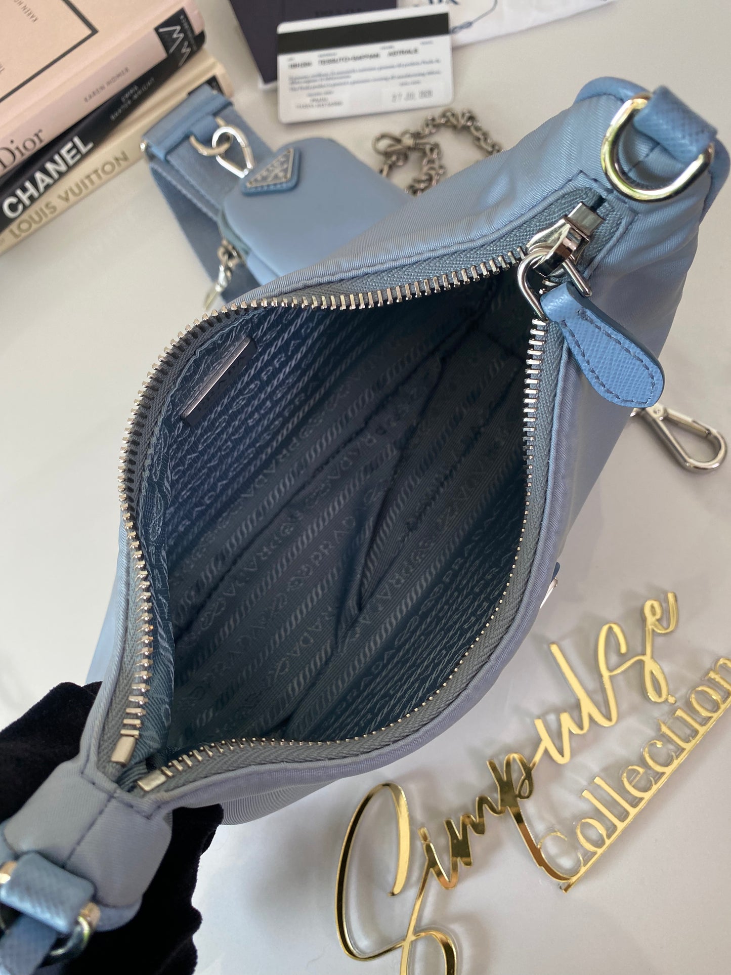 P Re-edition Nylon Shoulder Bag