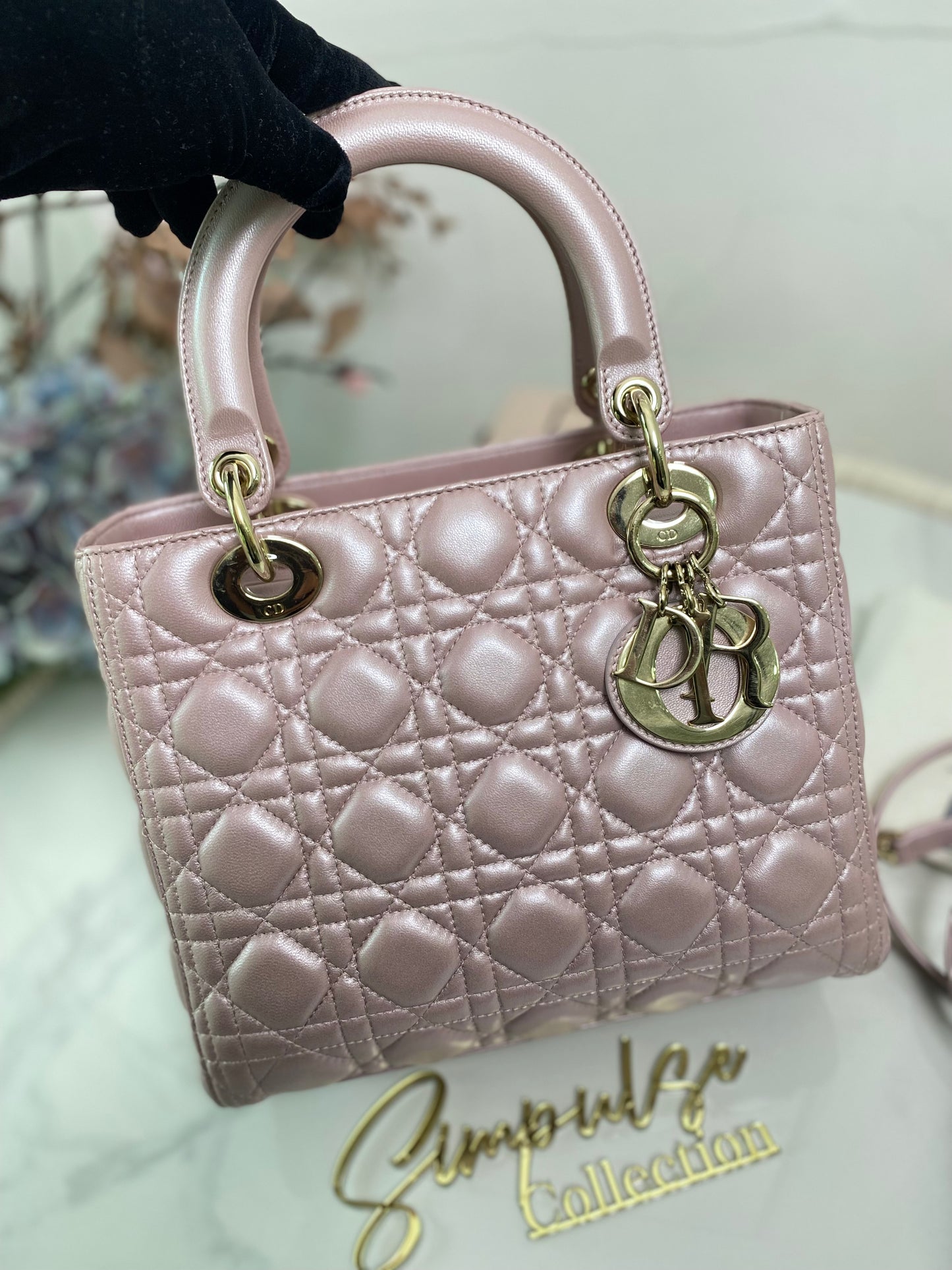 Lady D Pearl Lotus Pink Medium