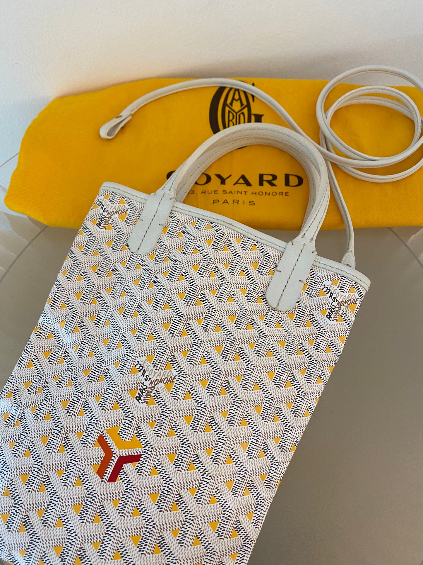 GOYARD Poitiers Claire-Voie Bag