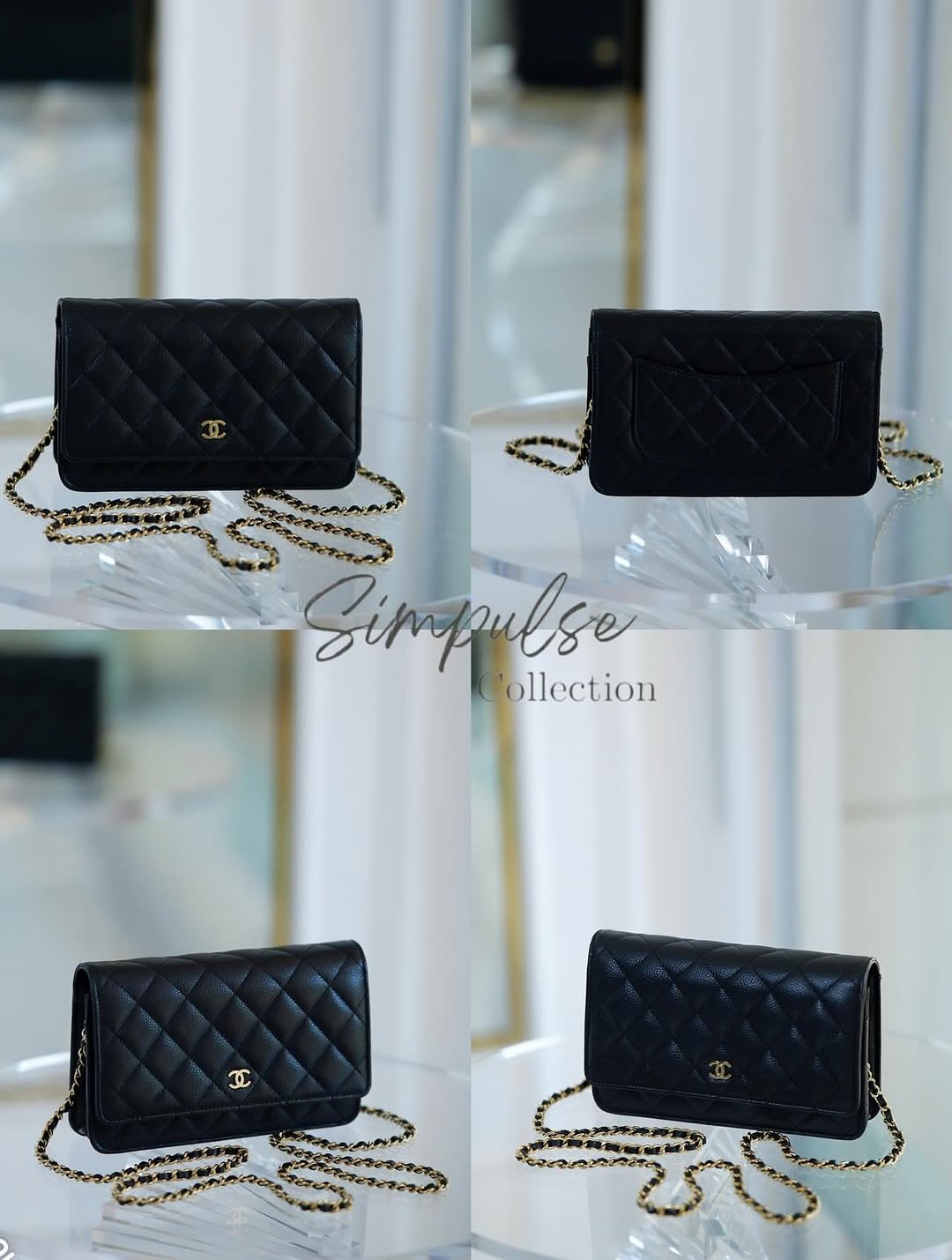 Chanel Classic WOC Caviar GHW